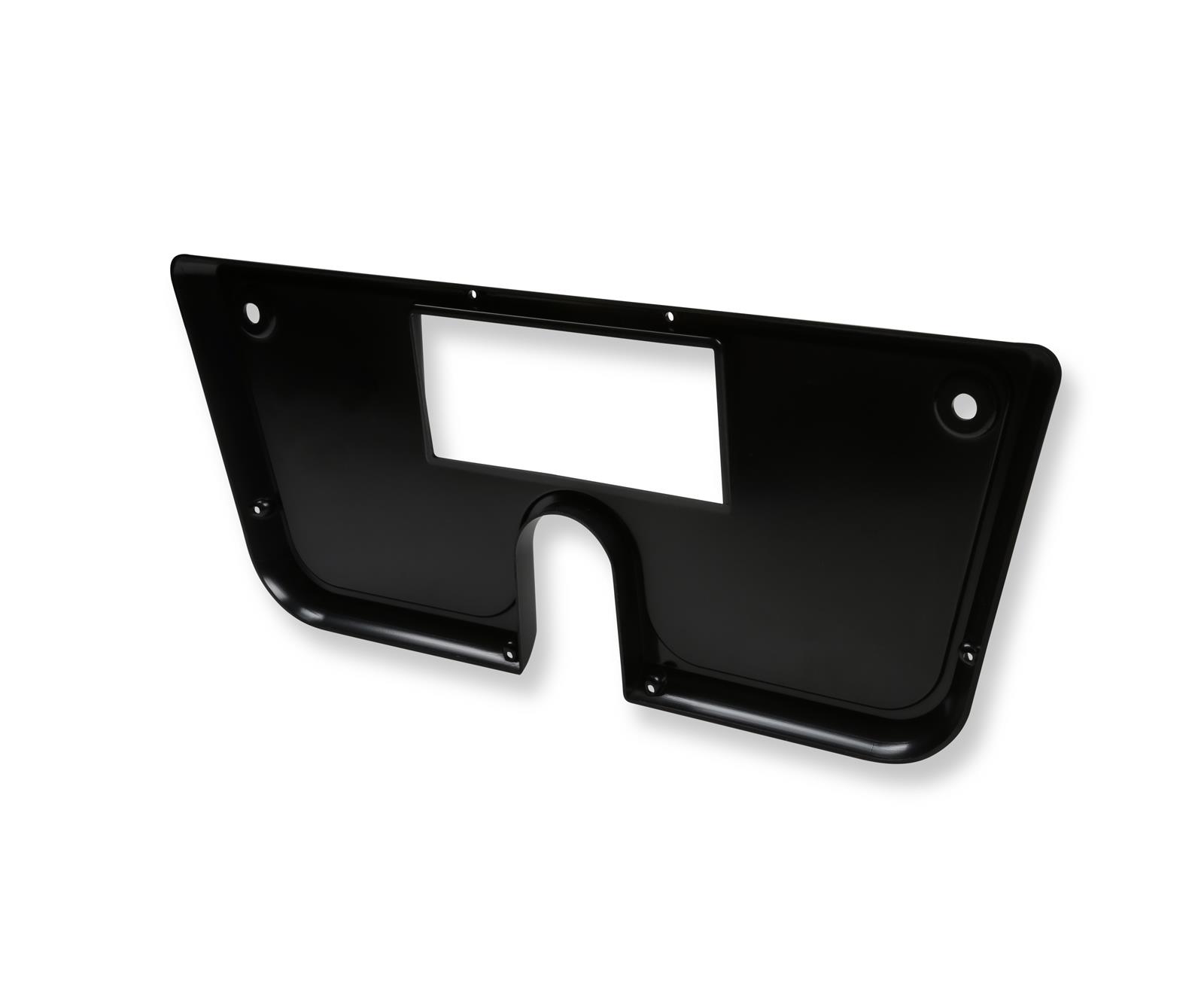 Holley EFI 6.86 in. Dash Bezels 553-419 Panels, EFI, Pro Bezel, 5/32 Thick, ABS Material, Black Matte Finish, Chevy, GMC, Trucks, Each thumbnail 3