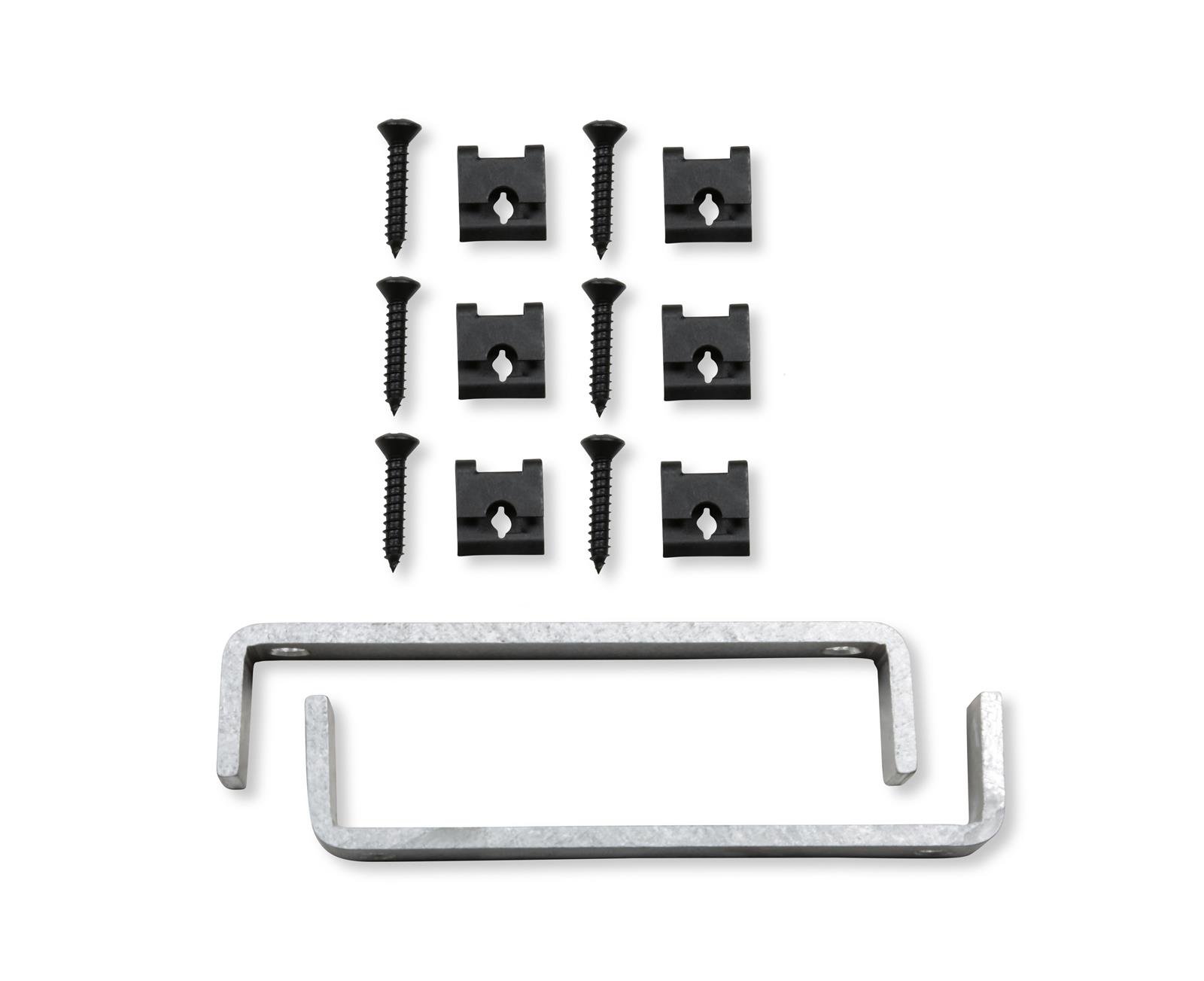 Holley EFI 6.86 in. Dash Bezels 553-419 Panels, EFI, Pro Bezel, 5/32 Thick, ABS Material, Black Matte Finish, Chevy, GMC, Trucks, Each thumbnail 4
