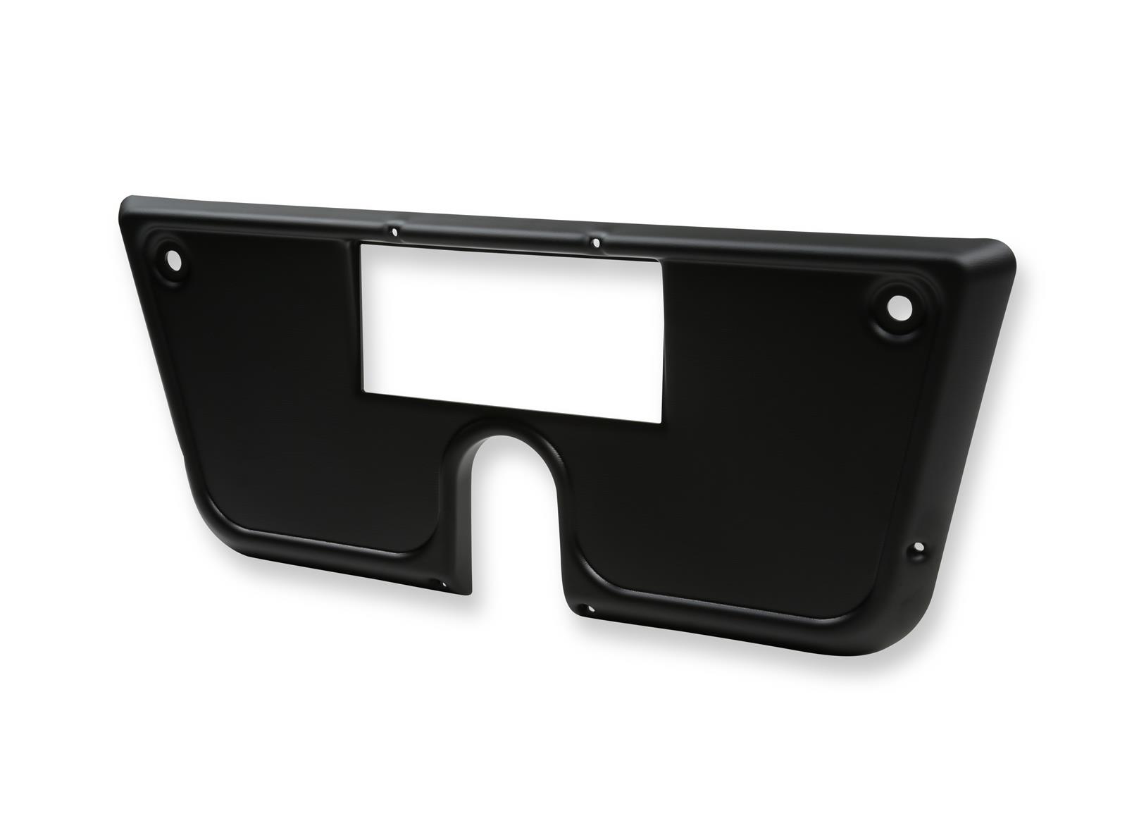 Holley EFI 6.86 in. Dash Bezels 553-419 Panels, EFI, Pro Bezel, 5/32 Thick, ABS Material, Black Matte Finish, Chevy, GMC, Trucks, Each thumbnail 5
