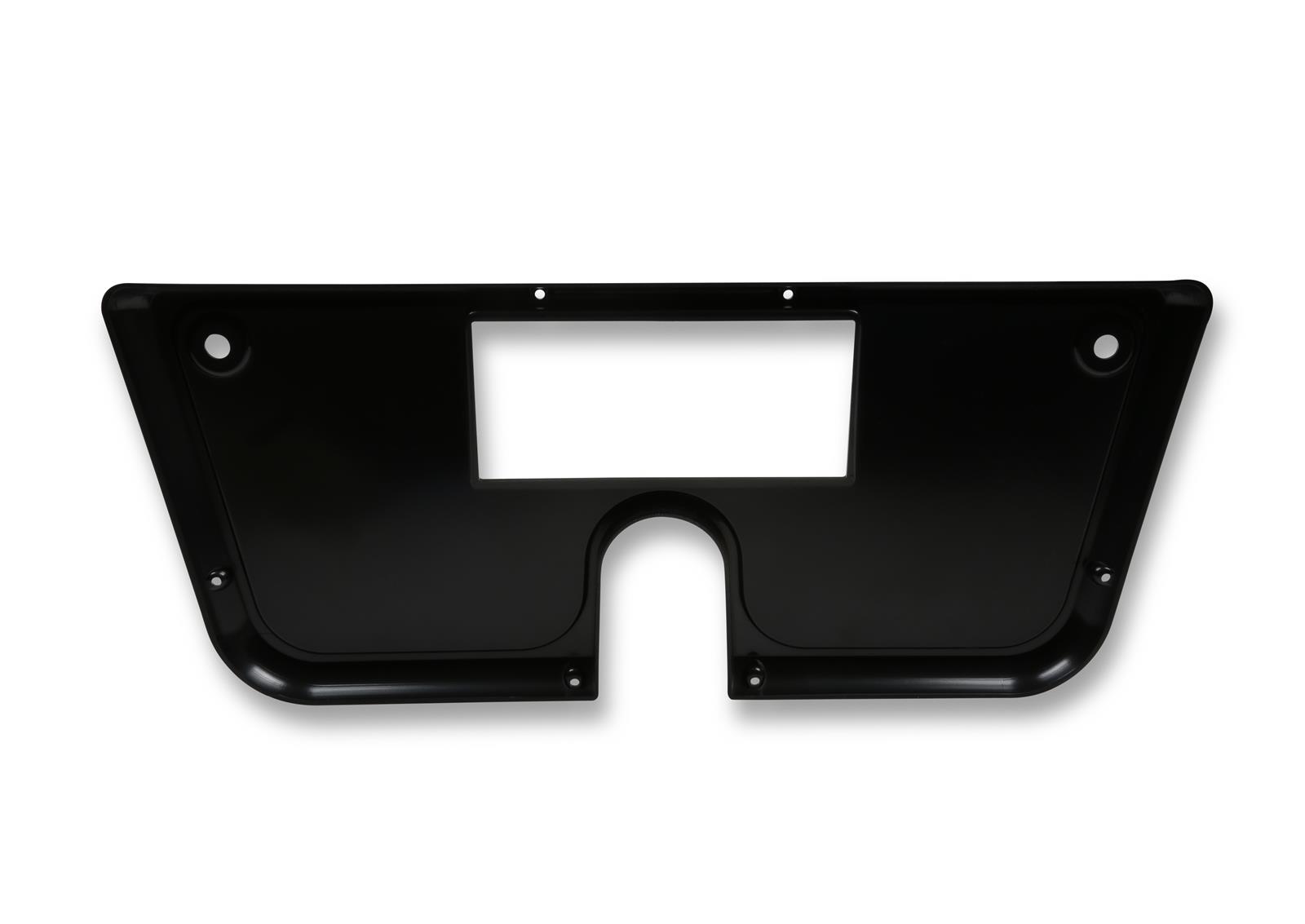 Holley EFI 6.86 in. Dash Bezels 553-419 Panels, EFI, Pro Bezel, 5/32 Thick, ABS Material, Black Matte Finish, Chevy, GMC, Trucks, Each thumbnail 6