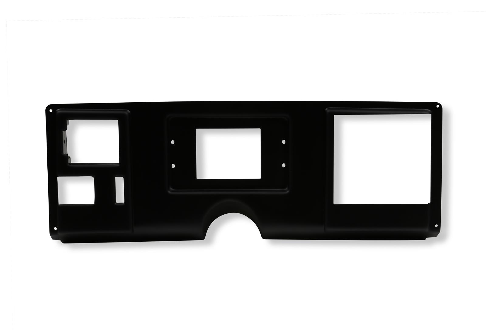 Holley EFI 7 in. Dash Bezels 553-420 Panels, EFI, Bezel, 5/32 Thick, ABS Material, Black Matte Finish, Chevy, GMC, Trucks, Each thumbnail 3