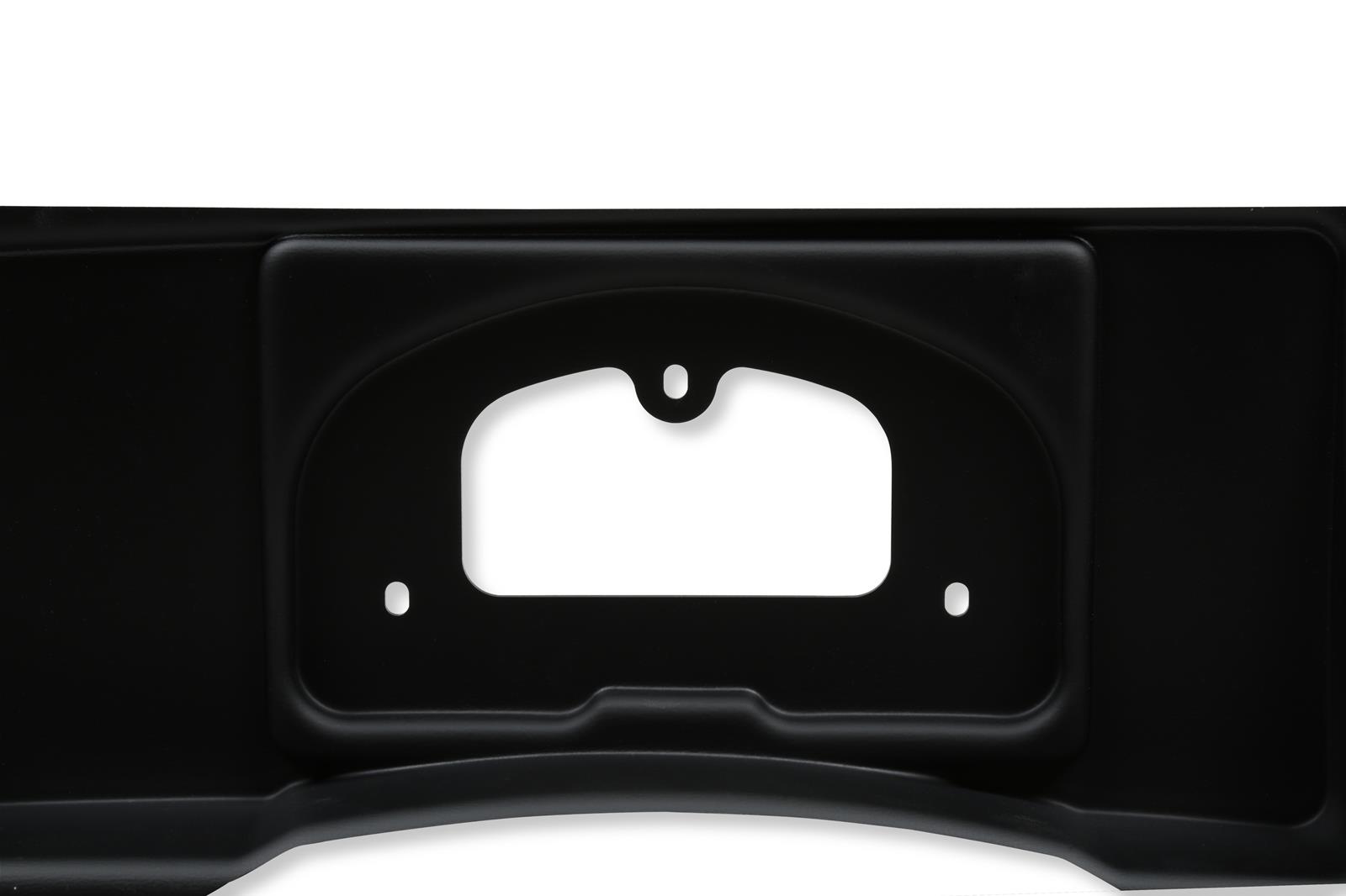 Holley EFI Racepak Dash Bezels 553-421 Panels, EFI, IQ3, Bezel, 5/32 in. Thick, ABS Material, Black Matte Finish, Chevy, GMC, Trucks, Each thumbnail 4