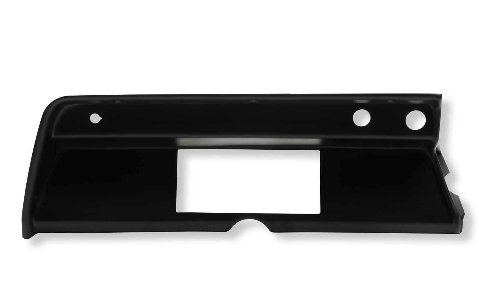Holley EFI 6.86 in. Dash Bezels 553-424 Panels, EFI, Pro Bezel, 5/32 Thick, ABS Material, Black Matte Finish, Chevy, Chevelle, Each thumbnail 5