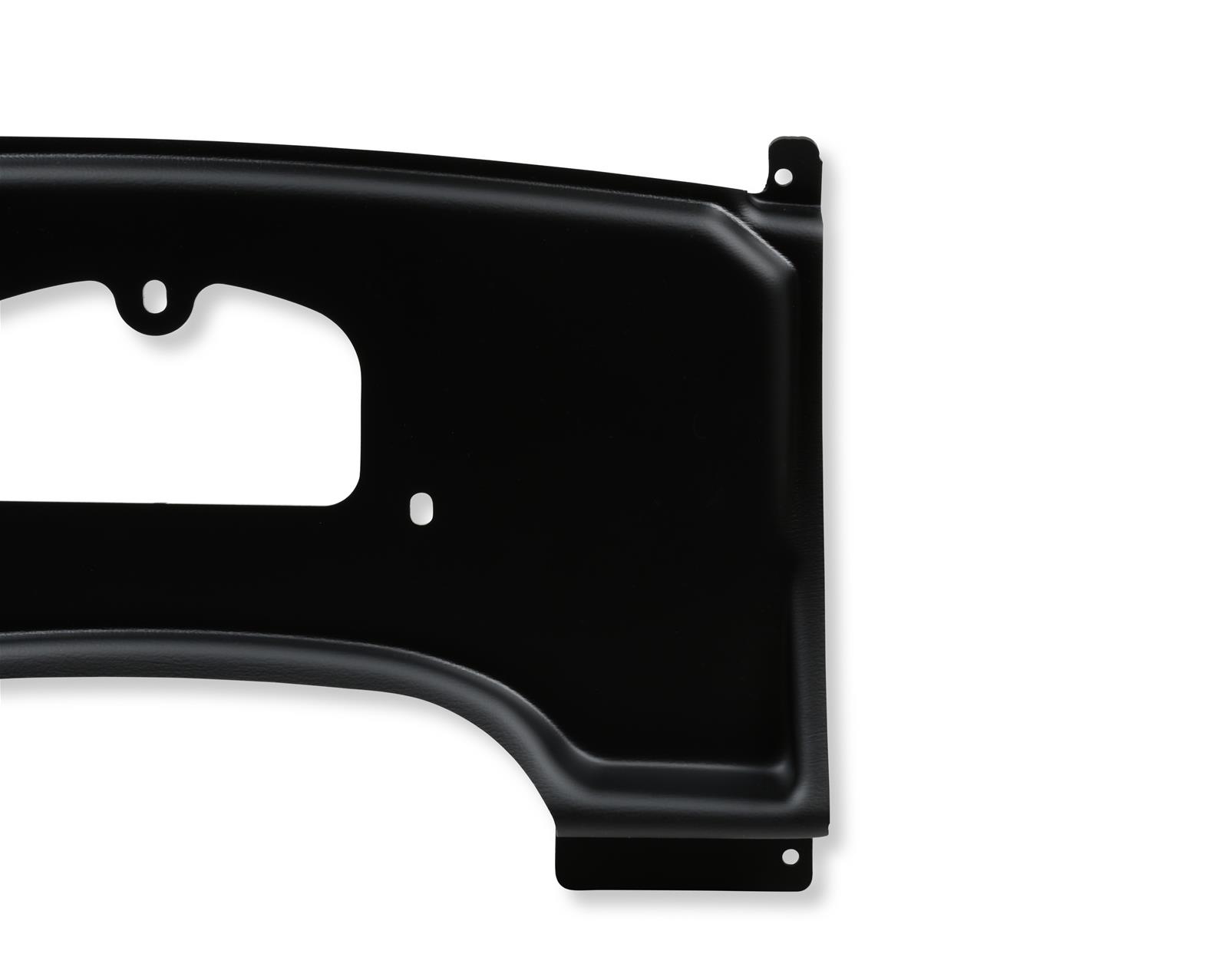 Holley EFI Racepak Dash Bezels 553-428 Panels, EFI, IQ3, Bezel, 5/32 in. Thick, ABS Material, Black Matte Finish, Chevy, S10, GMC, S15, Sonoma, Each thumbnail 2