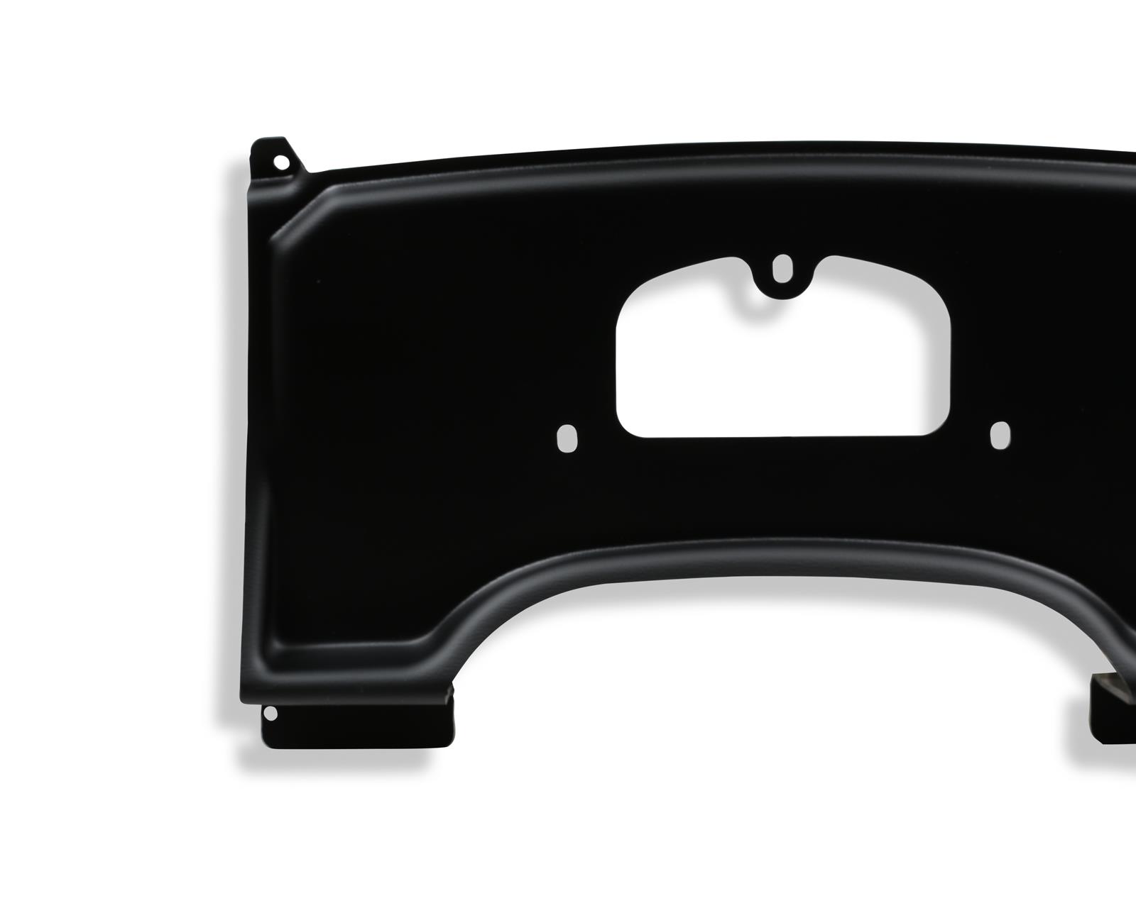 Holley EFI Racepak Dash Bezels 553-428 Panels, EFI, IQ3, Bezel, 5/32 in. Thick, ABS Material, Black Matte Finish, Chevy, S10, GMC, S15, Sonoma, Each