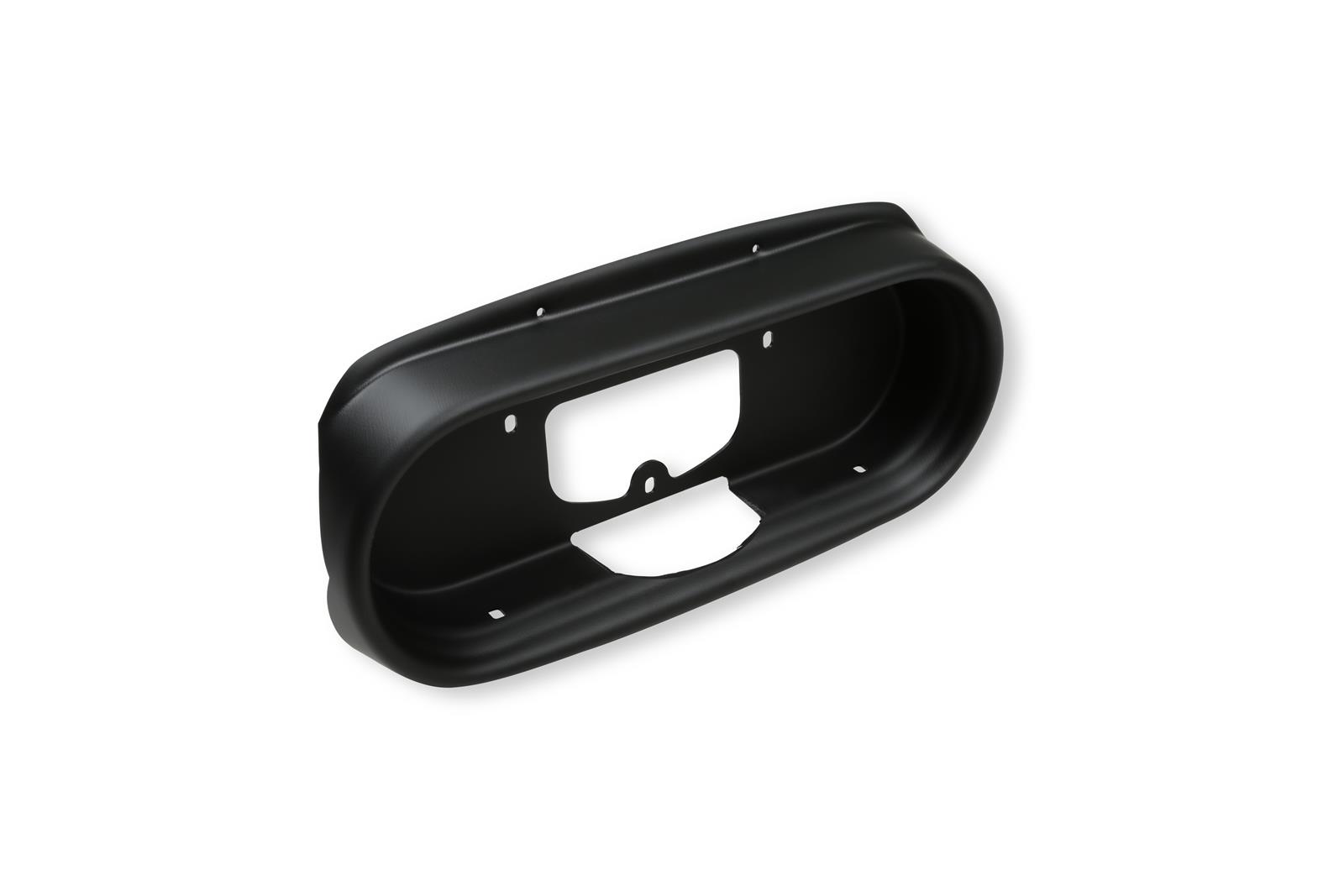 Holley EFI Racepak Dash Bezels 553-433 Panels, EFI, IQ3, Bezel, 5/32 in. Thick, ABS Material, Black Matte Finish, Chevy, Nova, Each thumbnail 6
