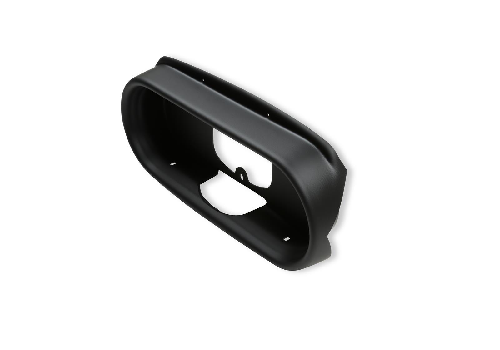 Holley EFI Racepak Dash Bezels 553-433 Panels, EFI, IQ3, Bezel, 5/32 in. Thick, ABS Material, Black Matte Finish, Chevy, Nova, Each thumbnail 3