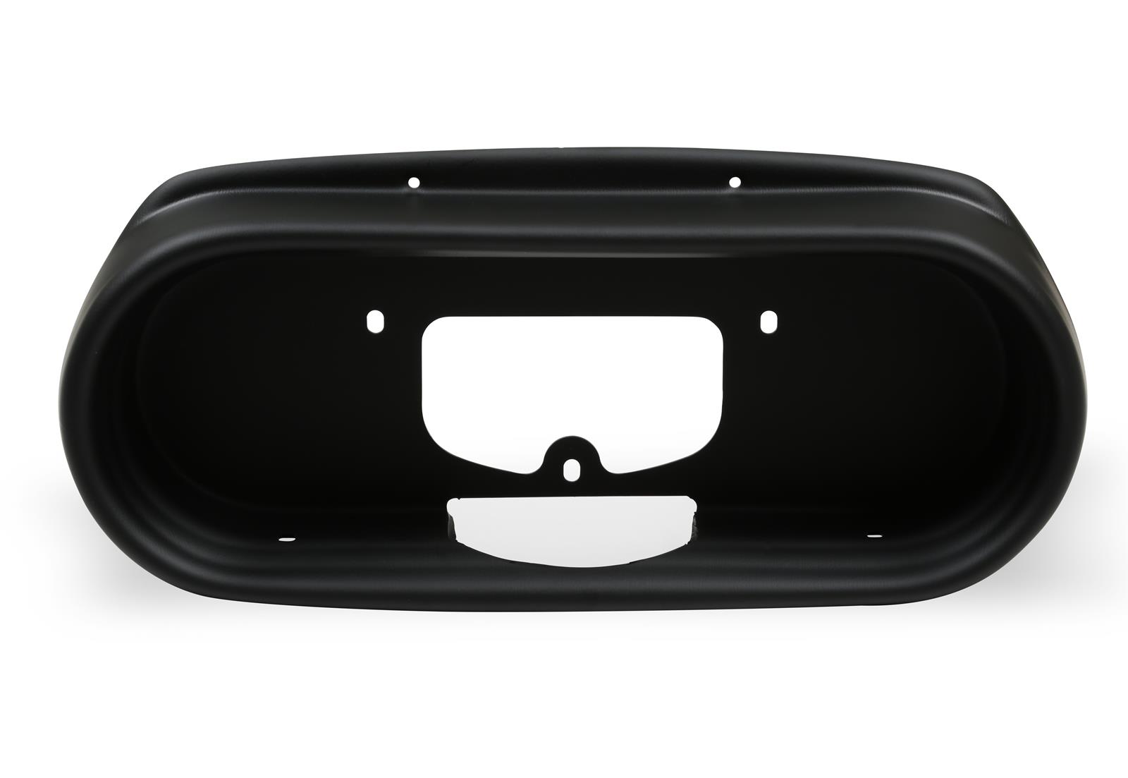 Holley EFI Racepak Dash Bezels 553-433 Panels, EFI, IQ3, Bezel, 5/32 in. Thick, ABS Material, Black Matte Finish, Chevy, Nova, Each thumbnail 4