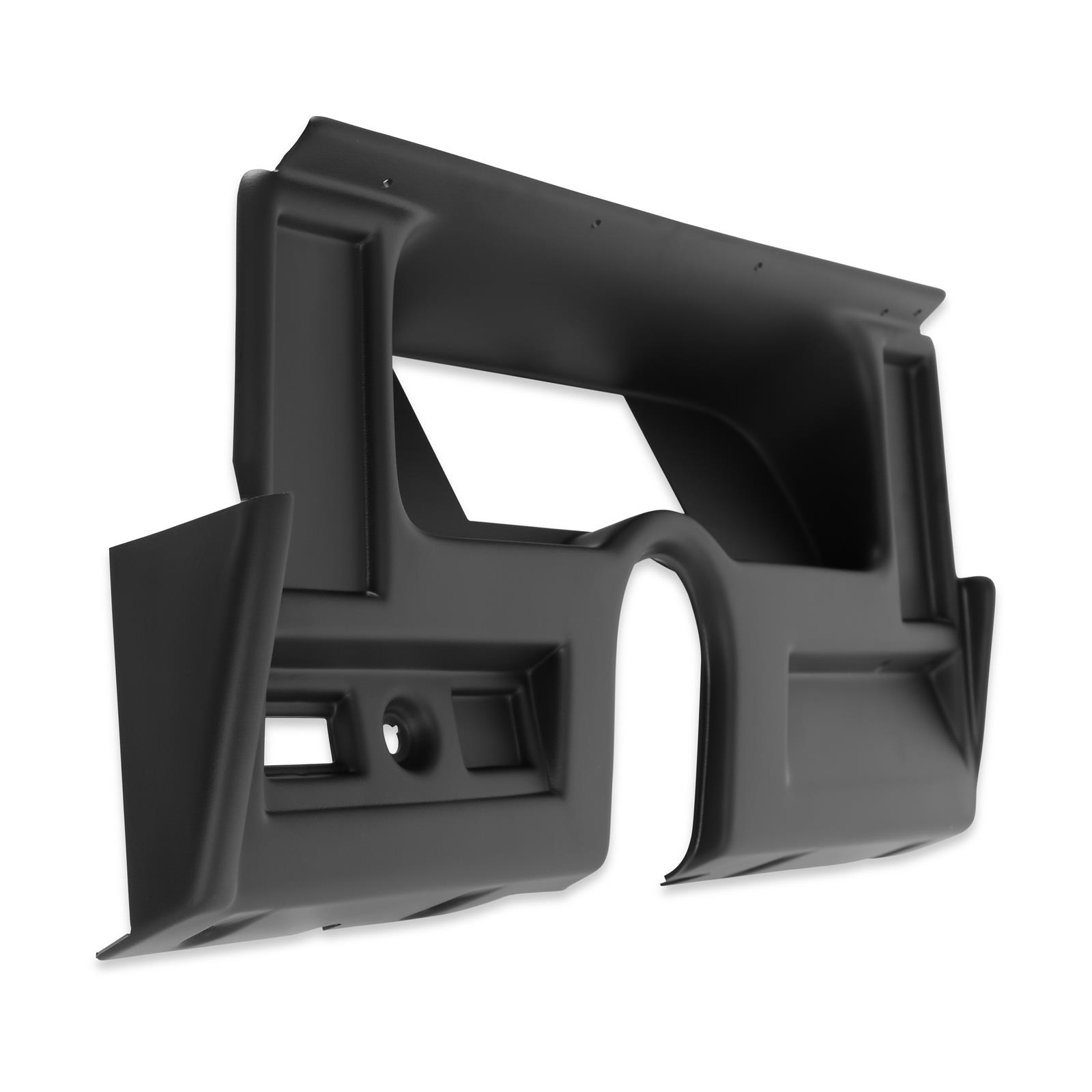 Holley EFI 6.86 in. Dash Bezels 553-435 Panels, EFI, Pro Bezel, 5/32 Thick, ABS Material, Black Matte Finish, No A/C Vents, Chevy, Nova, Each thumbnail 7