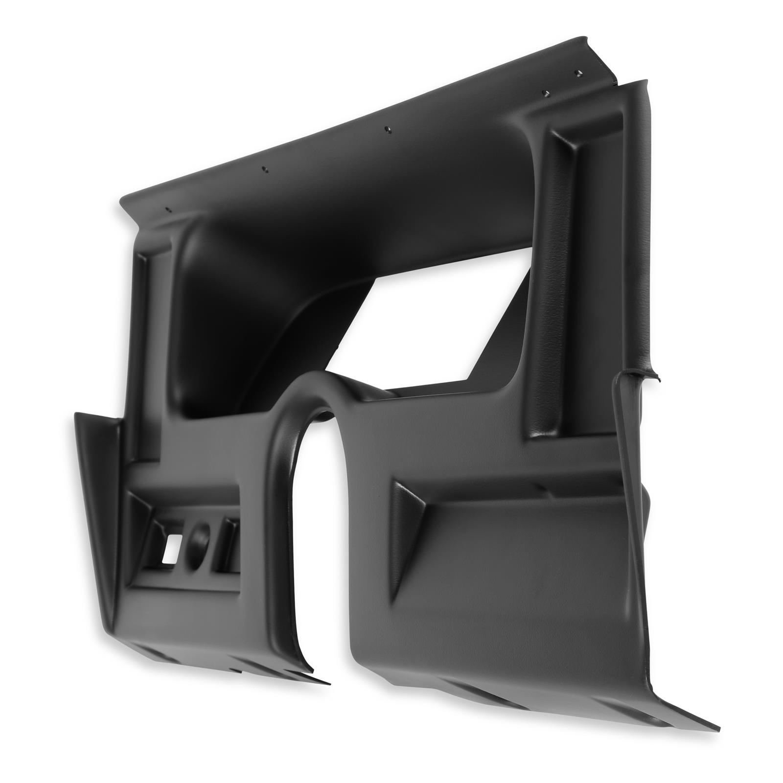 Holley EFI 6.86 in. Dash Bezels 553-435 Panels, EFI, Pro Bezel, 5/32 Thick, ABS Material, Black Matte Finish, No A/C Vents, Chevy, Nova, Each thumbnail 5