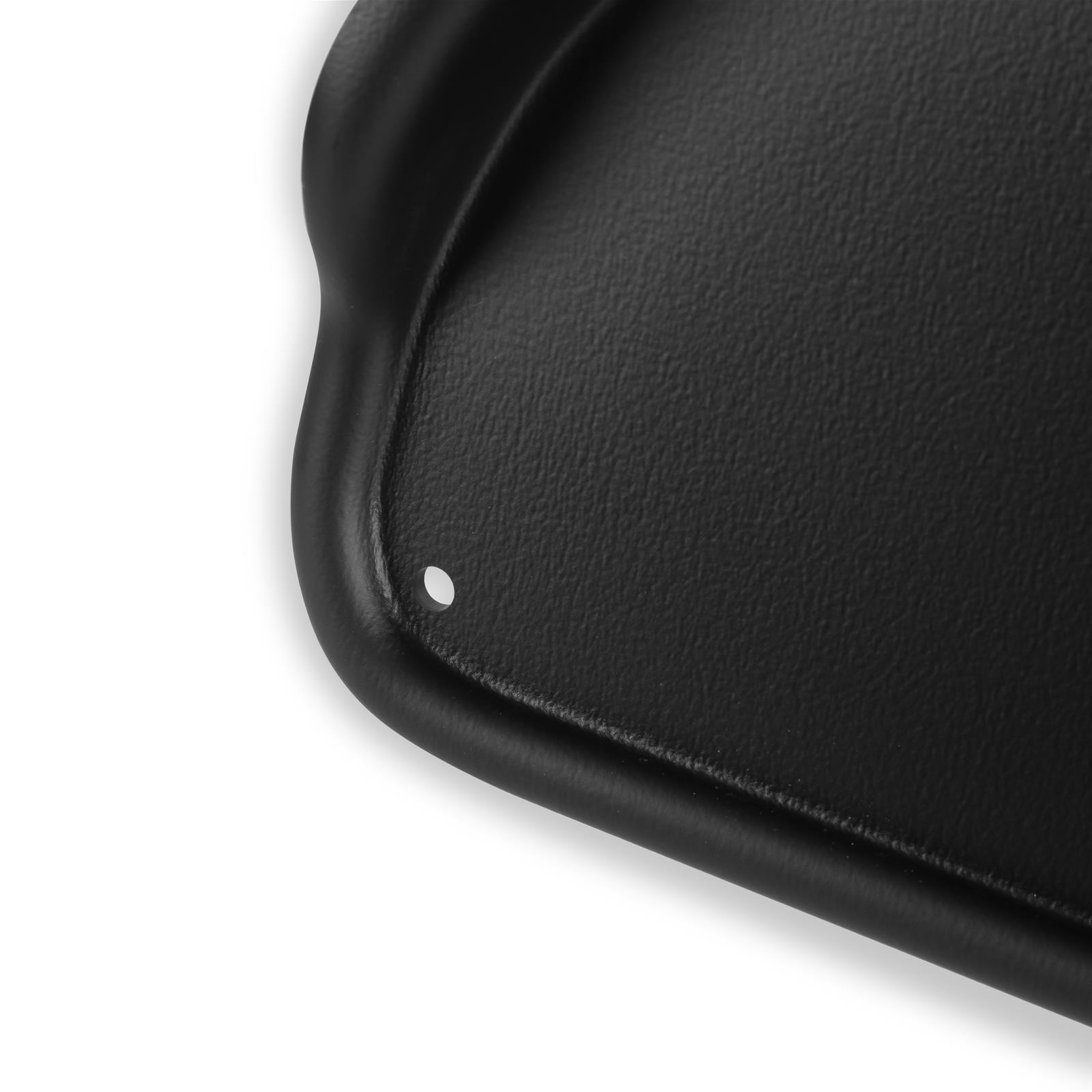 Holley EFI 6.86 in. Dash Bezels 553-438 Panels, EFI, Pro, Bezel, 5/32 Thick, ABS Material, Black Matte Finish, Ford, Trucks, Each