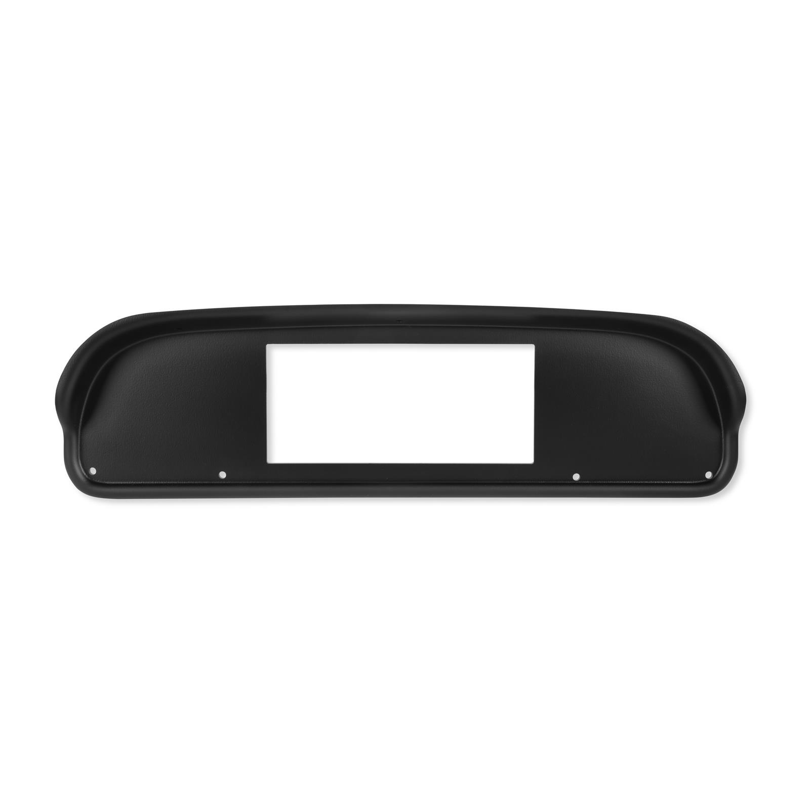 Holley EFI 6.86 in. Dash Bezels 553-438 Panels, EFI, Pro, Bezel, 5/32 Thick, ABS Material, Black Matte Finish, Ford, Trucks, Each thumbnail 4