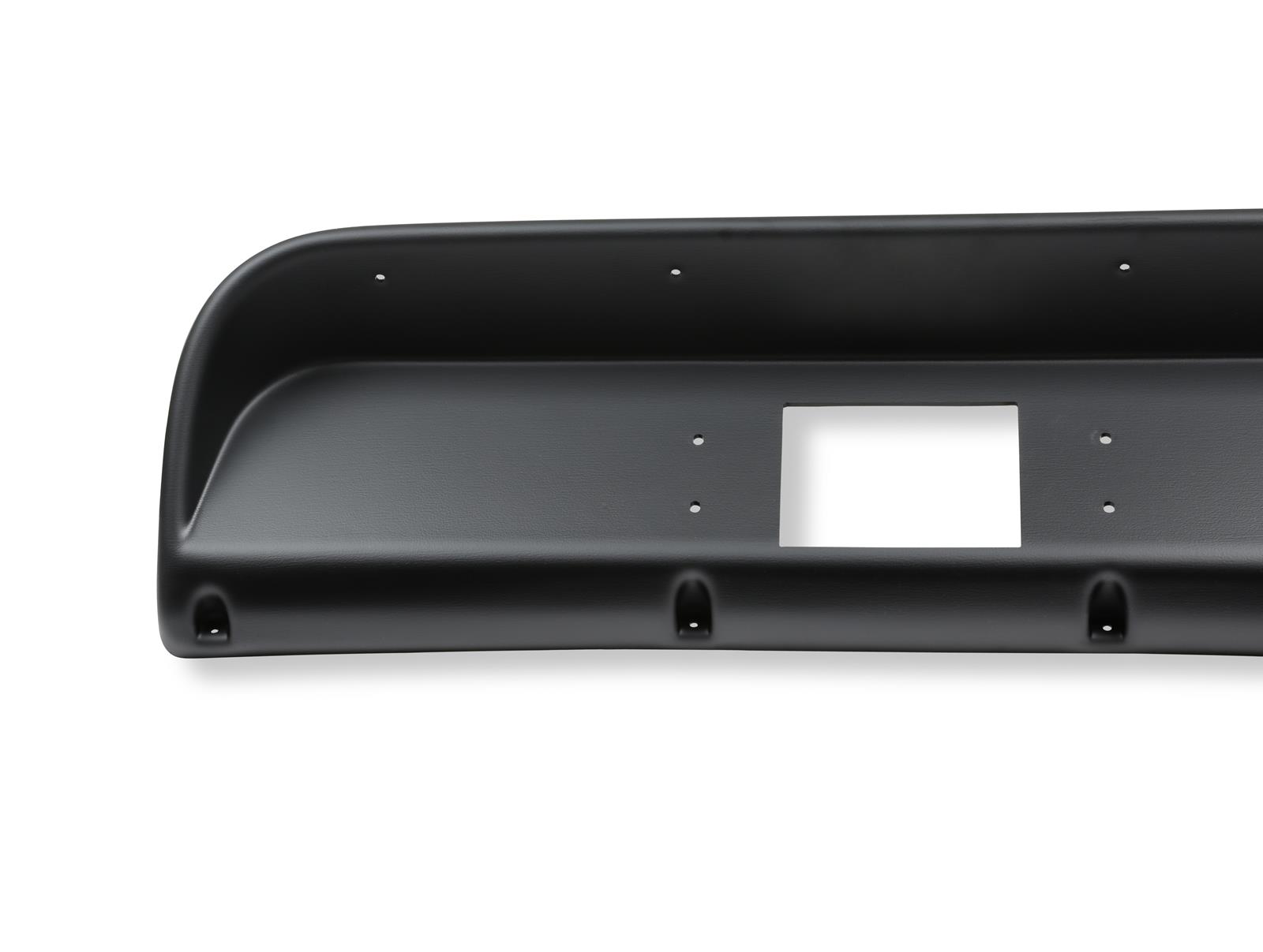 Holley EFI 7 in. Dash Bezels 553-440 Panels, EFI, Bezel, 5/32 Thick, ABS Material, Black Matte Finish, Ford, Trucks, Each