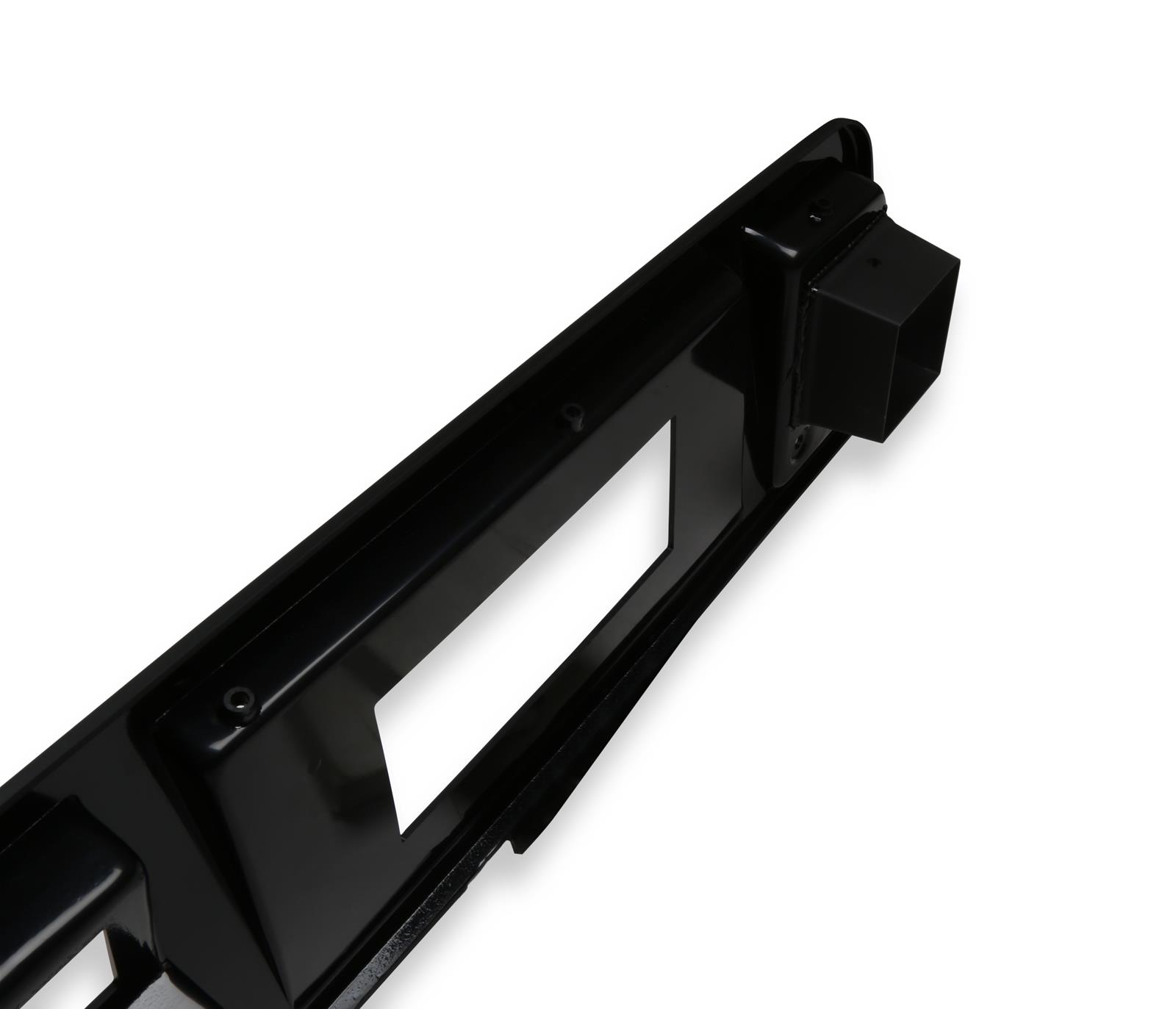 Holley EFI 6.86 in. Dash Bezels 553-441 Panels, EFI, Pro, Bezel, 5/32 Thick, ABS Material, Black Matte Finish, with A/C Vents, Ford, Trucks, Each