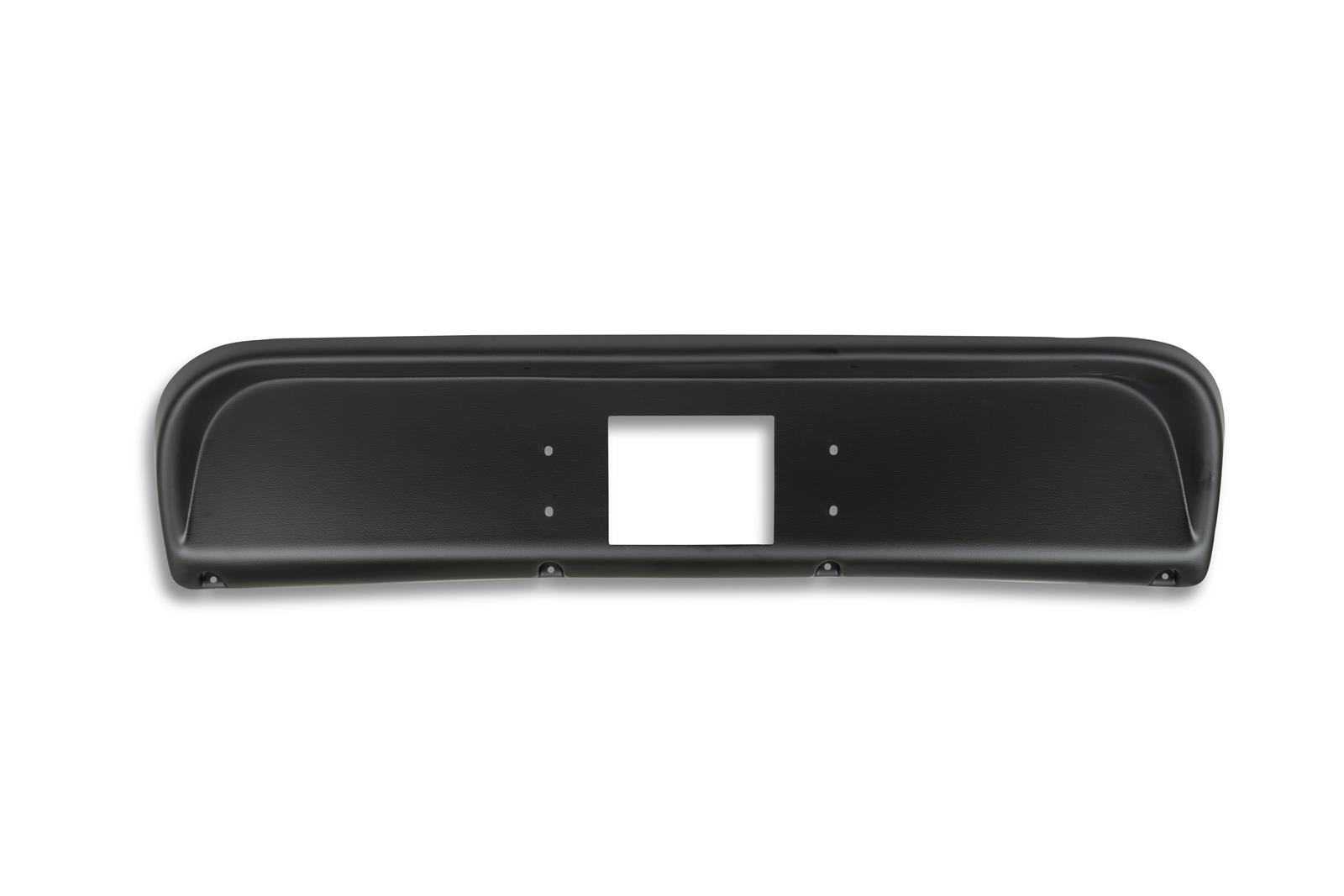 Holley EFI 7 in. Dash Bezels 553-446 Panels, EFI, Bezel, 5/32 Thick, ABS Material, Black Matte Finish, Ford, F100, F250, F350, Ranger Trim, Each thumbnail 5