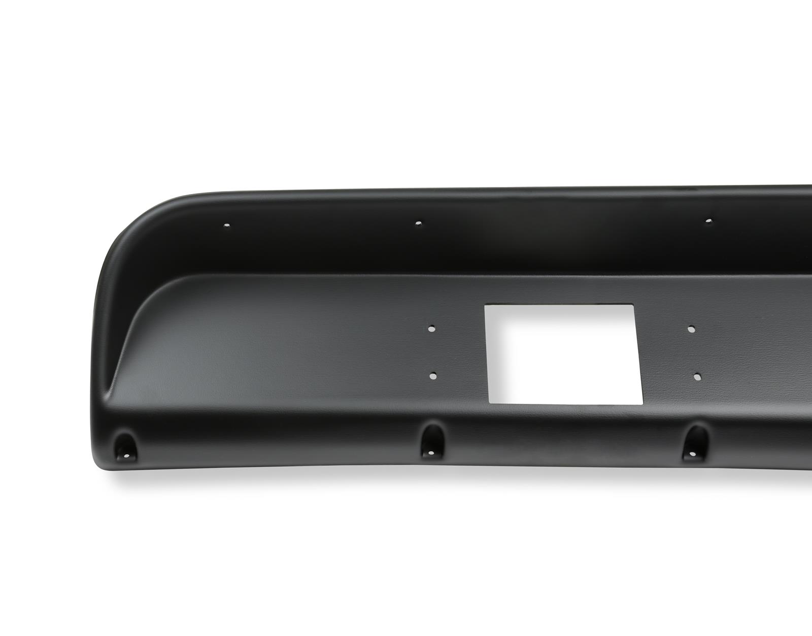 Holley EFI 7 in. Dash Bezels 553-446 Panels, EFI, Bezel, 5/32 Thick, ABS Material, Black Matte Finish, Ford, F100, F250, F350, Ranger Trim, Each