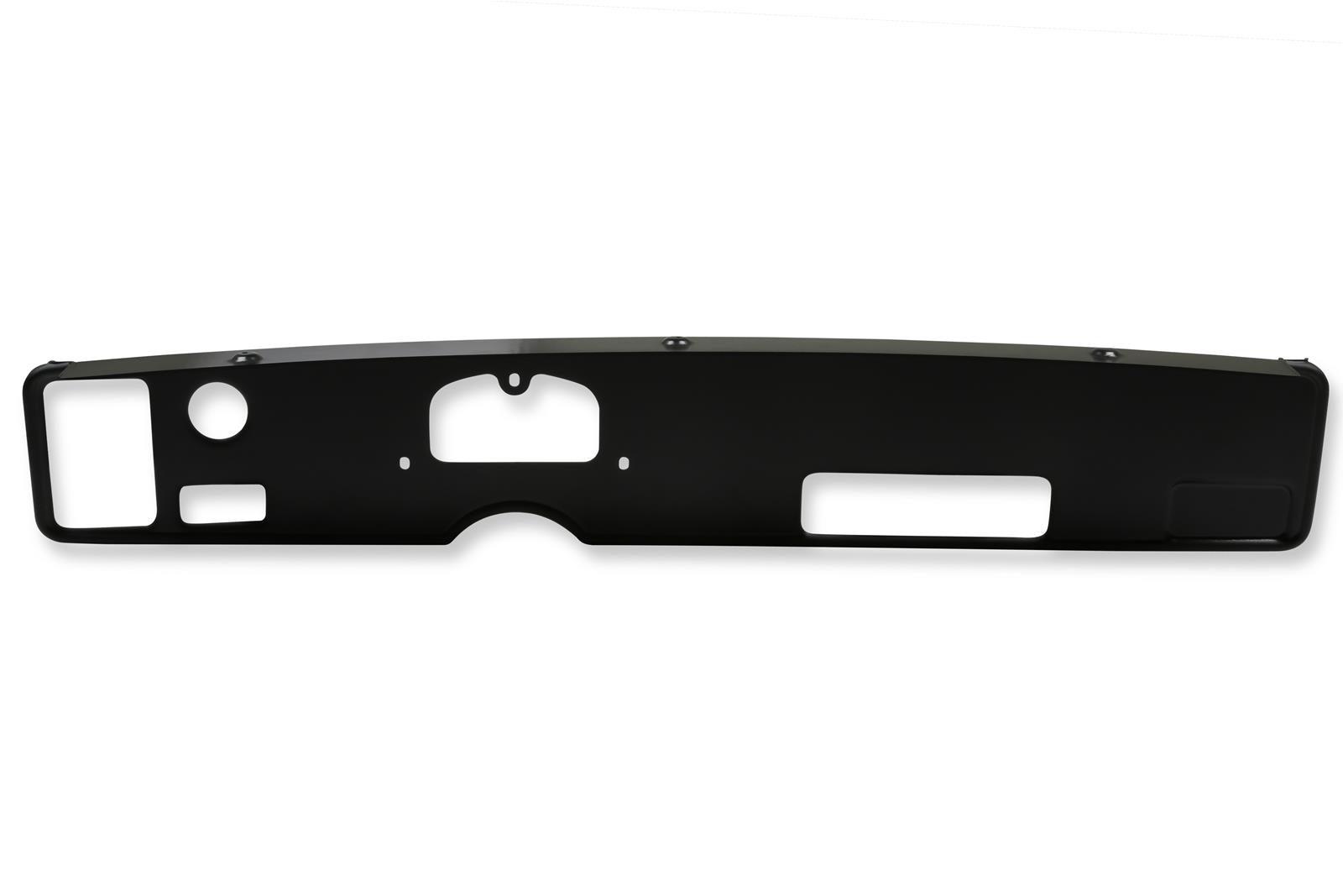 Holley EFI Racepak Dash Bezels 553-447 Panels, EFI, IQ3, Bezel, 5/32 in. Thick, ABS Material, Black Matte Finish, Pontiac, Firebird, Each thumbnail 5