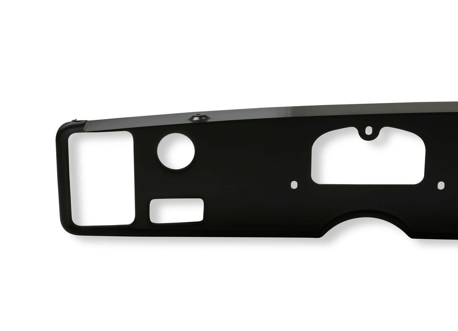 Holley EFI Racepak Dash Bezels 553-447 Panels, EFI, IQ3, Bezel, 5/32 in. Thick, ABS Material, Black Matte Finish, Pontiac, Firebird, Each thumbnail 3