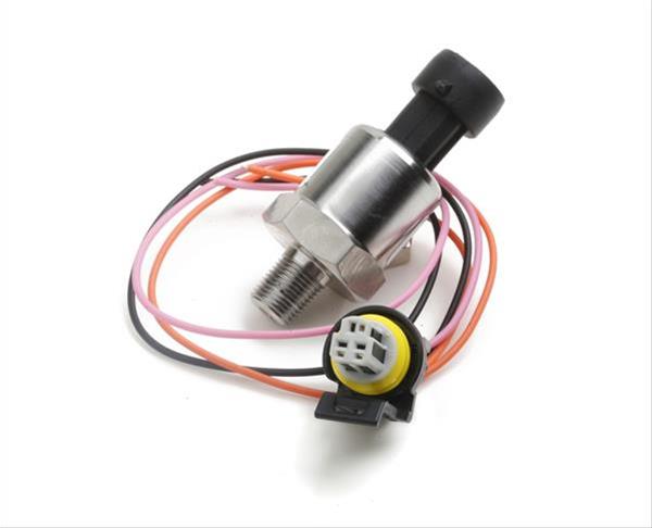 Holley MAP Sensors 554-135 Sensors, EFI, 7 Bar Range, 88.4 psi, 1/8 in.-27 NPT, Output 0.5-4.5 V, Stainless Case, for Forced Induction Engines, Each