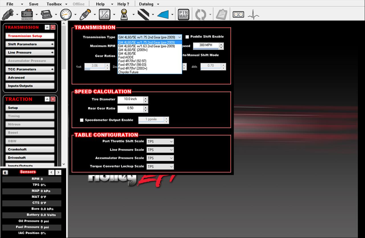 Holley Computer Software 555-100 Software, EFI, Active Speed Management, Traction Control, for EFI V5 or V6. Each thumbnail 8