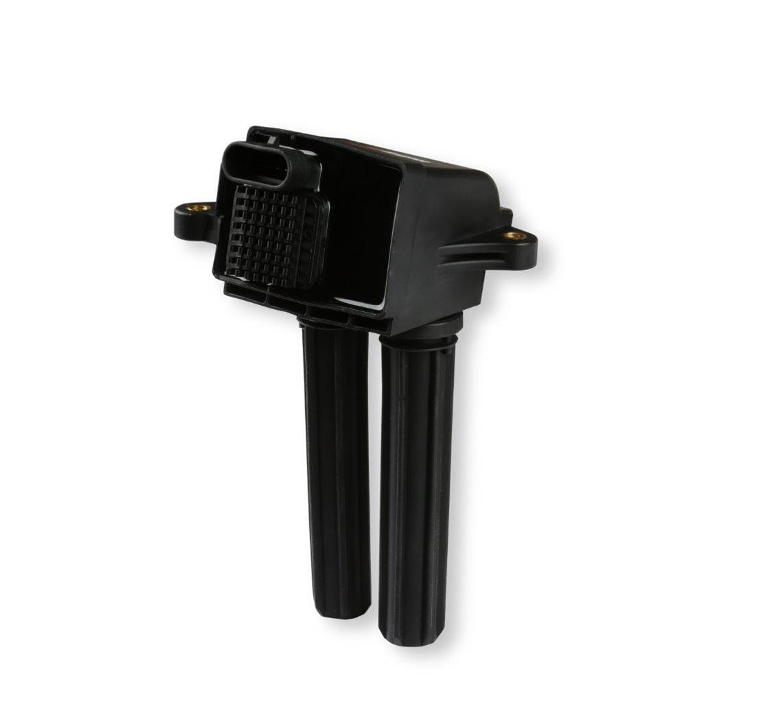 Holley EFI Gen III Hemi Smart Coils 556-163 Ignition Coils, EFI, Hemi, Coils, Black, 32,000V, Rectangular, Connector/Pins, for HP, Dominator, 8-piece, Chrysler, Dodge, Set