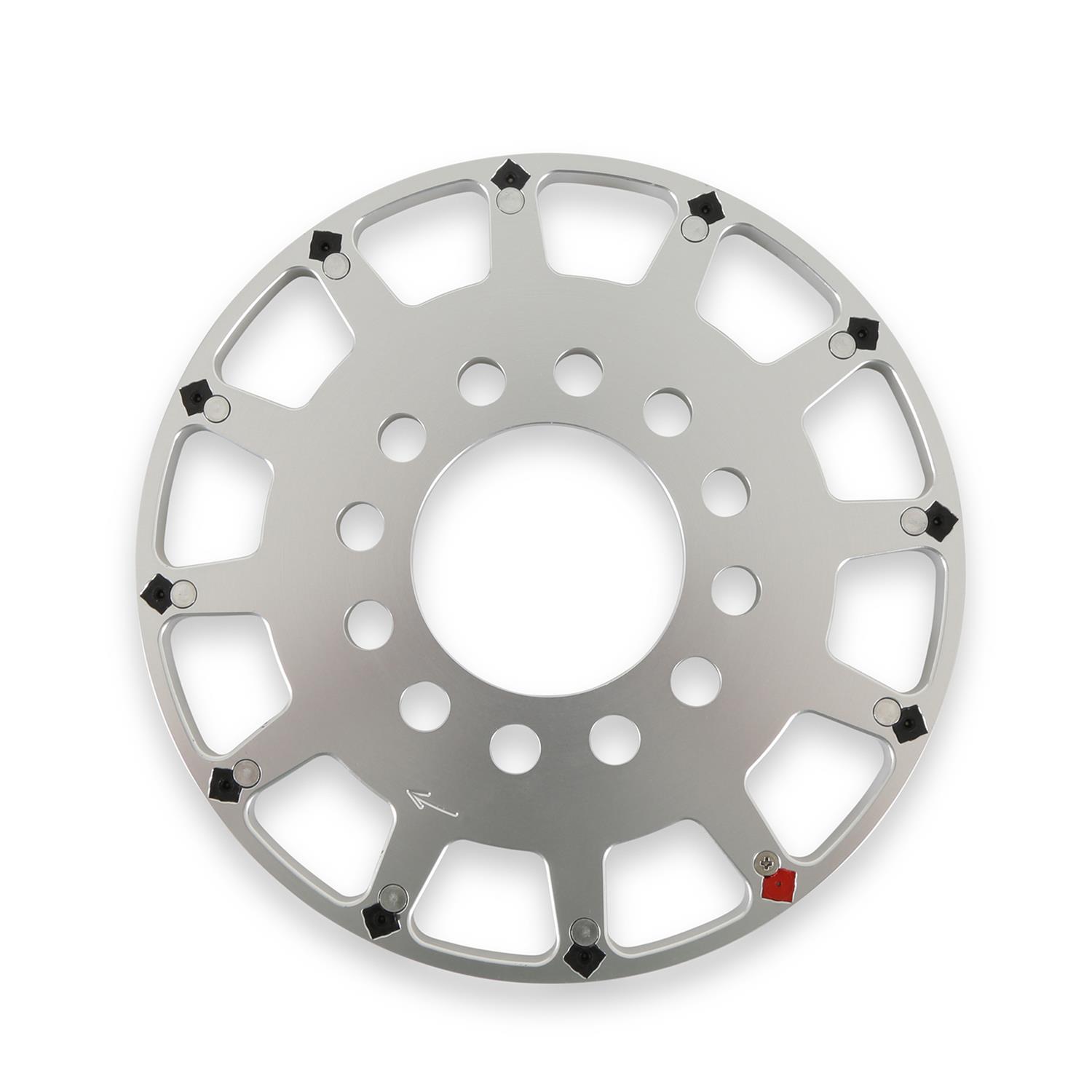 Holley EFI Crank Trigger Kits 556-172 Triggers, EFI, 6.56 in. Diameter, Aluminum, Silver, Adjustable Bracket, Black, 3-wire Pickup, 12-1X, Hall Effect, Ford, Small Block, Kit thumbnail 4