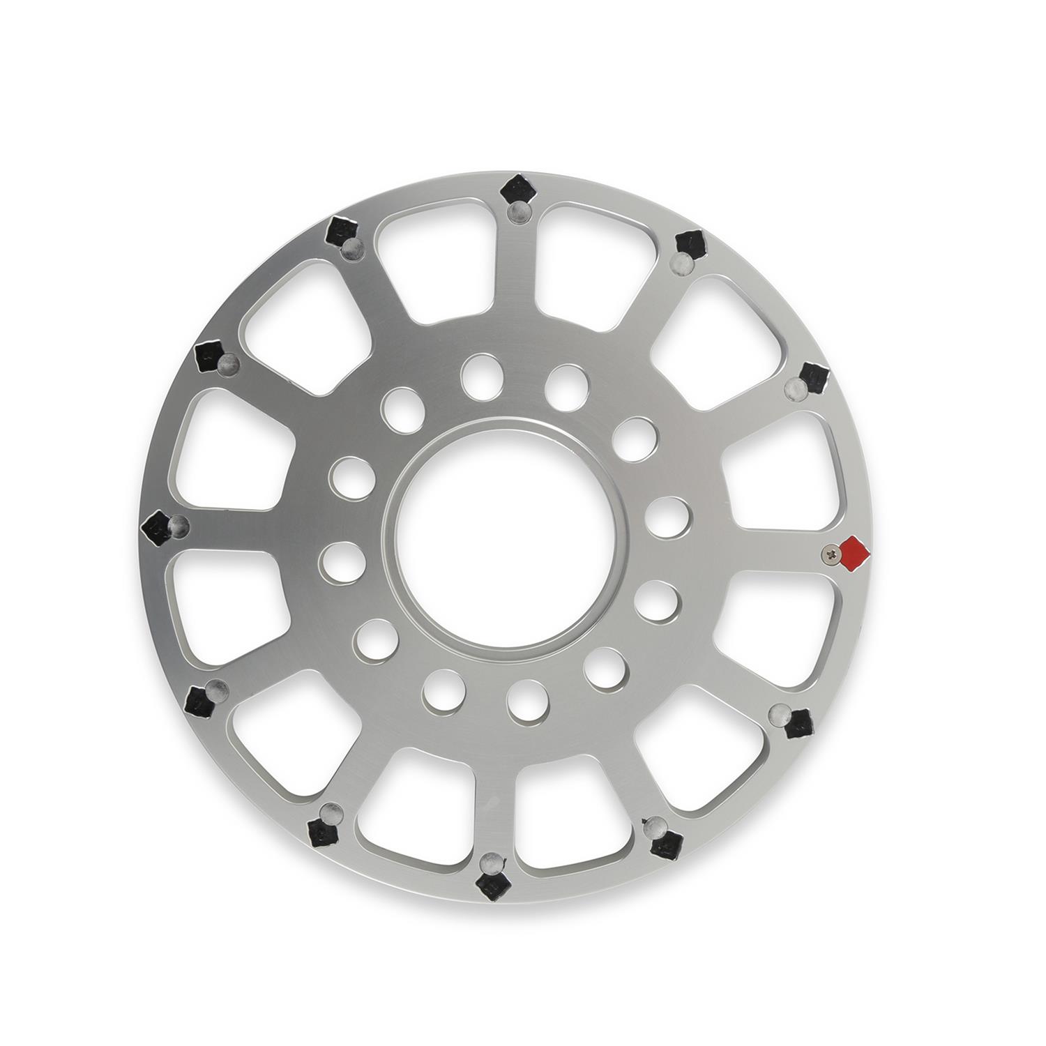 Holley EFI Crank Trigger Kits 556-175 Triggers, EFI, 12-1X LS, Hall Effect, 7.25 in. Diameter, Aluminum, Silver, Adjustable Bracket, 3-wire Pickup, Gen III, IV, SBC, Kit thumbnail 4