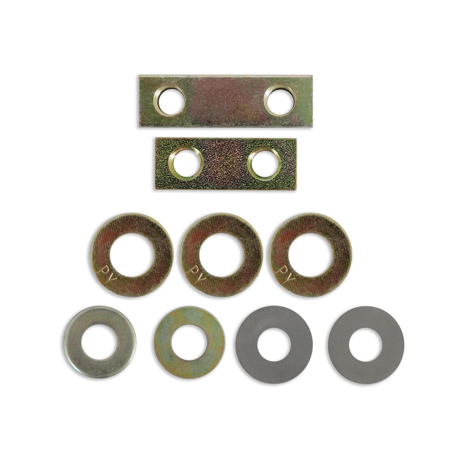 Holley EFI Crank Trigger Kits 556-175 Triggers, EFI, 12-1X LS, Hall Effect, 7.25 in. Diameter, Aluminum, Silver, Adjustable Bracket, 3-wire Pickup, Gen III, IV, SBC, Kit thumbnail 2
