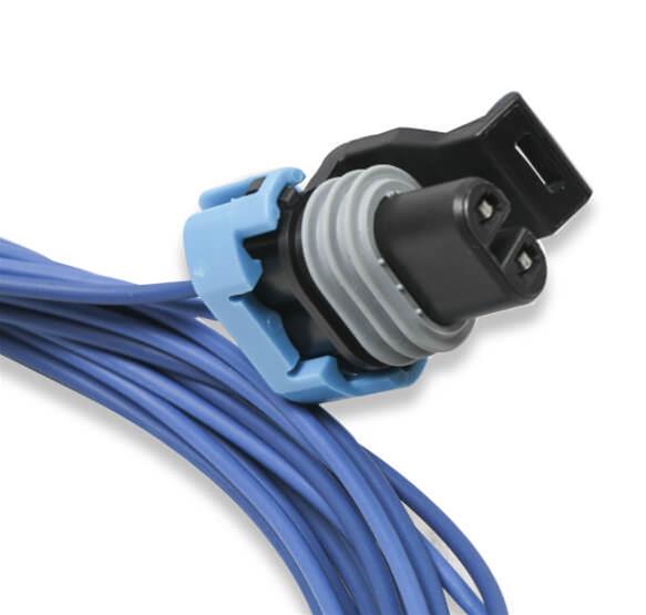 Holley Boost Control Solenoids 557-201 Controllers, EFI, Dual Solenoid Valve, Billet Aluminum, 3 Port Manifold, 1/4 in. NPT, Push-lock Fittings, Two Trminated Connectors, Each thumbnail 2