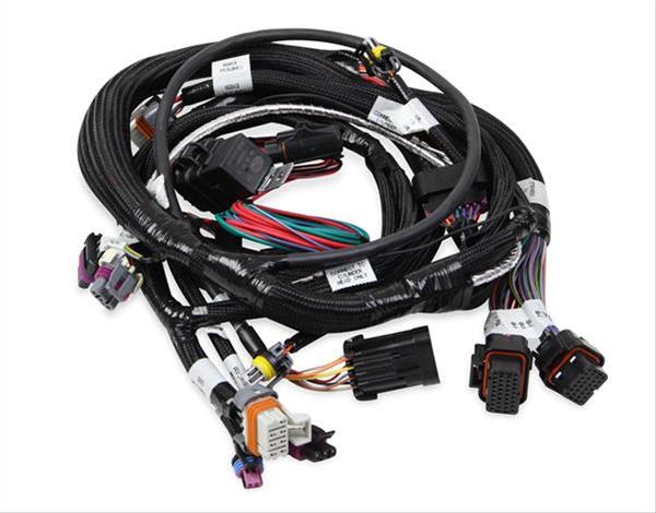 Holley EFI Systems Wiring Harnesses 558-112 Harnesses, EFI, Main Harness, 58X LS TBI, , for Terminator, Terminator Stealth, Throttle Body Systems, Chevy, Each