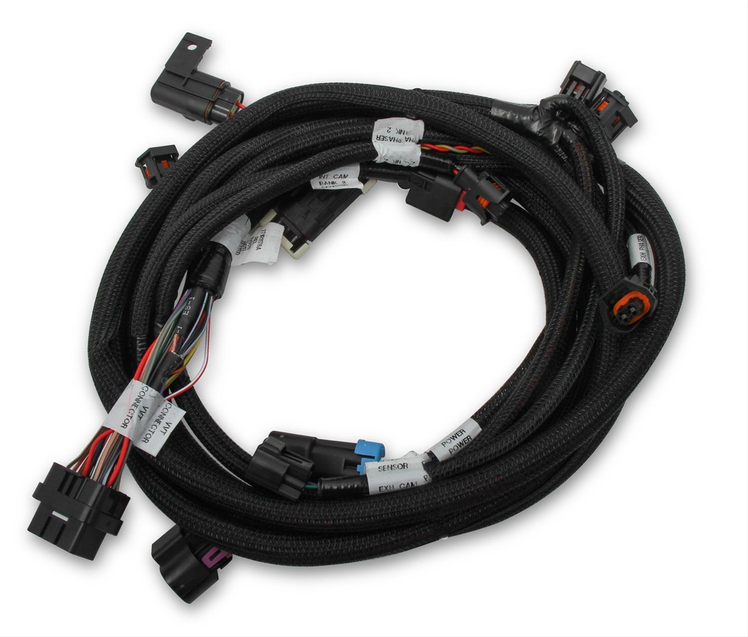 Holley Ford Coyote TI-VCT Sub Harnesses 558-125 Fuel Injection System Components, EFI, Ti-VCT, Sub-Harness, for Stock Camshafts, with HP, Dominator EFI, Ford, 5.0L, Coyote, Each thumbnail 2