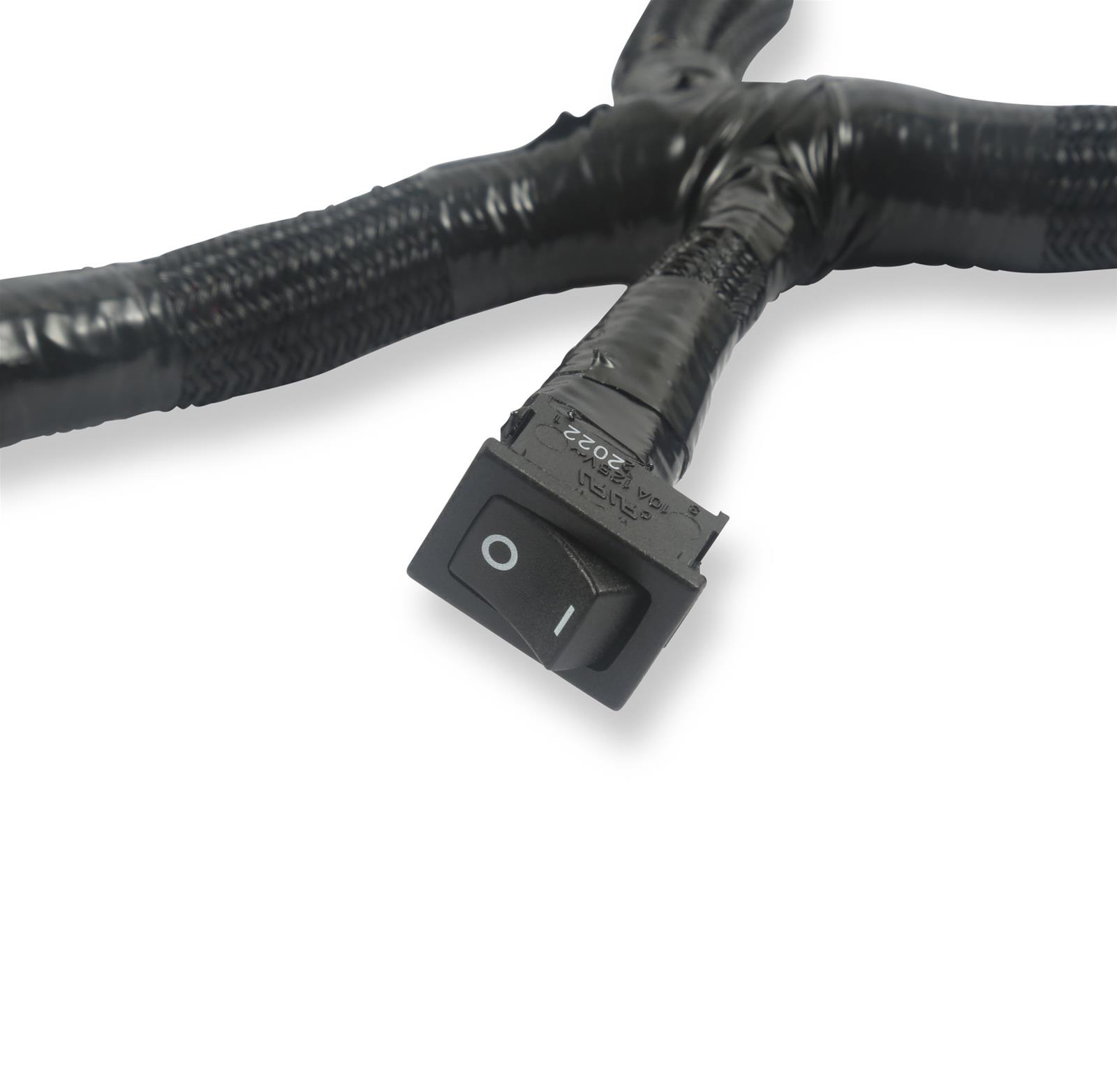 Holley EFI Benchtop Harnesses 558-127 Wiring Harnesses, EFI, Harness, Test Harness, Input Connectors, Power Switch, for HP, Dominator, Terminator, Sniper ECUs, Each