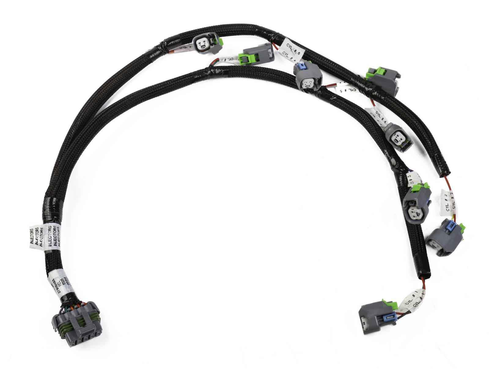 Holley 558-210 Holley Replacement Fuel Injector Wiring Harnesses | Summit  Racing