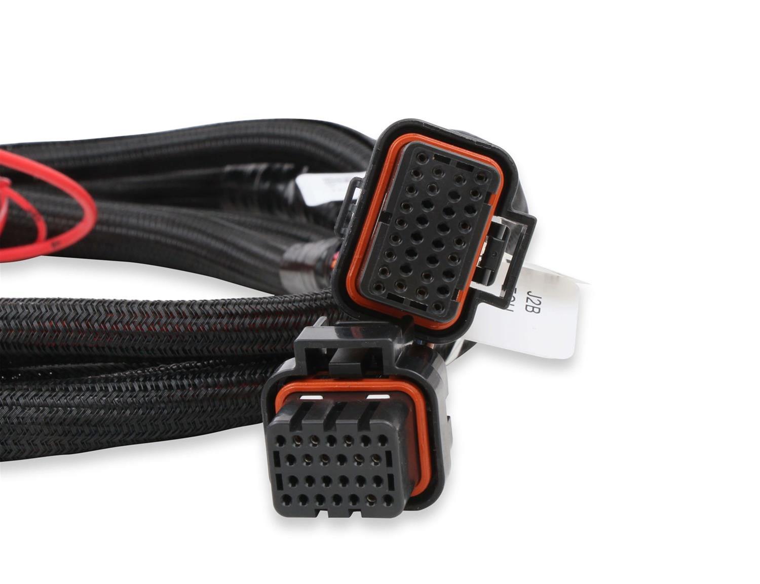 Holley Replacement Fuel Injector Wiring Harnesses 558-219 Injection System Harnesses, EFI, Replacement, Driver harness, Plug-and-Play, MPFI, JB2 Connector, for Dominator ECU, Each thumbnail 3