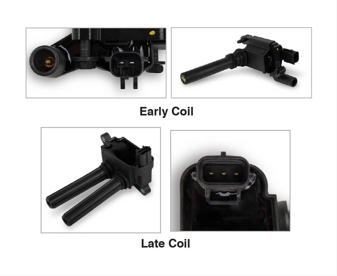 Holley Hemi V8 Ignition Coil Adapter Harnesses 558-311 Wiring Harnesses, EFI, Gen III Hemi, Harness, Late Style, OE Connectors, for HP, Dominator EFI Systems, Dodge, 5.7L, Each thumbnail 2