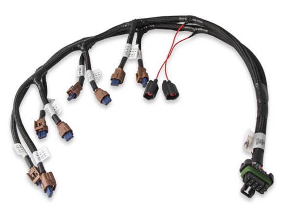 Holley Ford Modular Ignition Coil Harnesses 558-322 Wiring Harnesses, EFI, Coyote Ti-VCT, Harness, OE Connectors, Plug-and-Play, for HP EFI, Dominator EFI, Ford, 5.0L, Each thumbnail 4