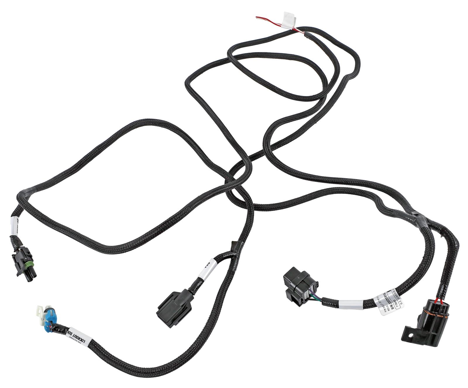 Holley EFI Dominator Transmission Harnesses 558-480 Harnesses, EFI, Control Harness, T-56 Magnum, Plug-and-Play, VSS, Reverse Lockout, for Terminator X, Max X ECUs, Each
