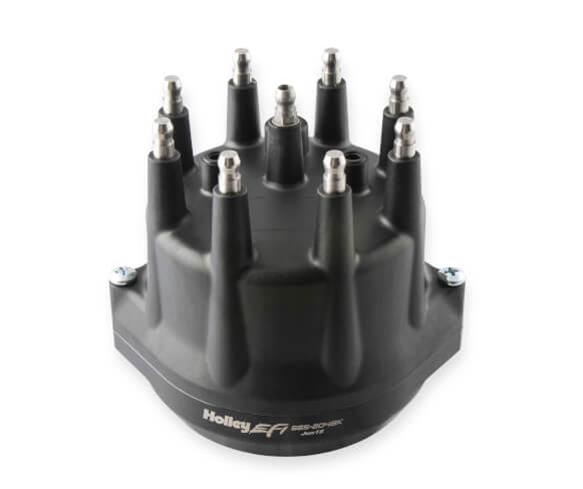 Holley EFI Dual-Sync Distributors 565-204BK Distributors, EFI, Dual-Sync, Hall Effect, Computer-controlled Advance, Male/HEI, Black Cap, Steel Gear, Black Housing, Chevy, 6.0L, 7.0L, Each thumbnail 4