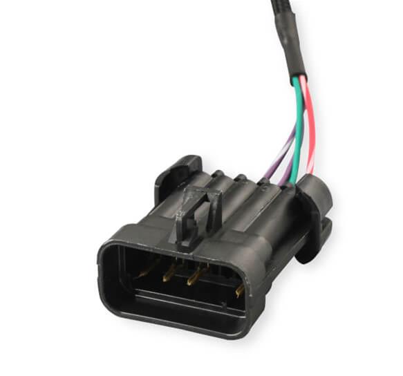 Holley EFI Dual-Sync Distributors 565-204BK Distributors, EFI, Dual-Sync, Hall Effect, Computer-controlled Advance, Male/HEI, Black Cap, Steel Gear, Black Housing, Chevy, 6.0L, 7.0L, Each thumbnail 3