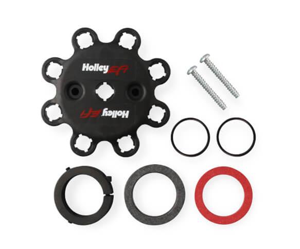Holley EFI Dual-Sync Distributors 565-204BK Distributors, EFI, Dual-Sync, Hall Effect, Computer-controlled Advance, Male/HEI, Black Cap, Steel Gear, Black Housing, Chevy, 6.0L, 7.0L, Each thumbnail 5