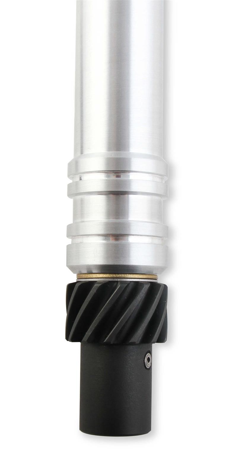 Holley EFI Dual-Sync Distributors 565-200 Distributors, EFI, Dual-Sync, Hall Effect, Computer-controlled Advance, Male/HEI, Black Cap, Iron Gear, Polished Housing, Chevy, 4.3-7.4L, Each thumbnail 2