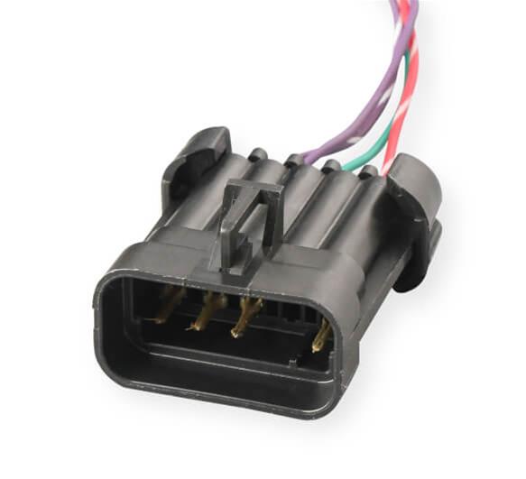 Holley EFI Dual-Sync Distributors 565-207BK Distributors, EFI, Dual-Sync, Hall Effect, Computer-controlled, Male/HEI, Black Cap, Steel Gear, Black Housing, Pontiac, 5.3-7.5L, Each thumbnail 3