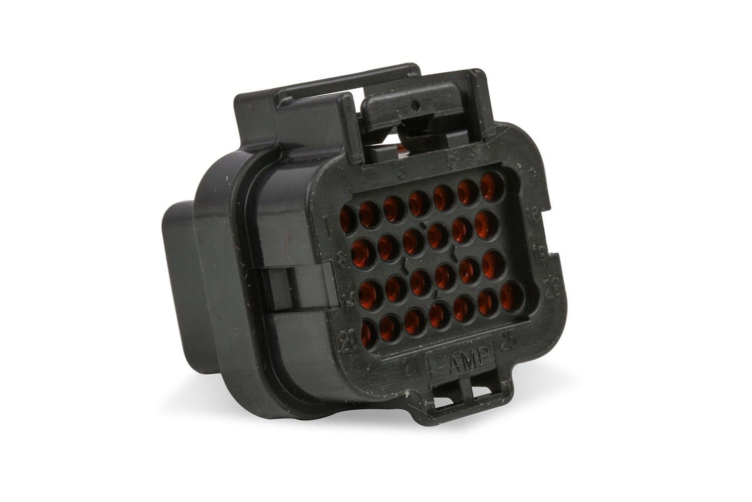 Holley EFI ECU Connector Kits 570-344 Weatherproof Connectors, EFI, J1B Input/Output Connector, OEM Style, 26-pin, Female, Black Plastic, includes Pins, Seals, TPA, Kit thumbnail 5