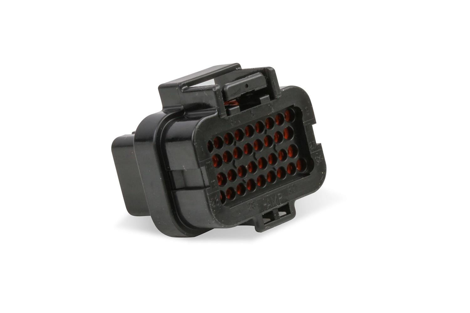 Holley I/O Connector Kits 570-345 Weatherproof Connectors, EFI, J2A Input/Output Connector, OEM Style, Black Plastic, includes Pins, Seals, TPA, Kit thumbnail 7