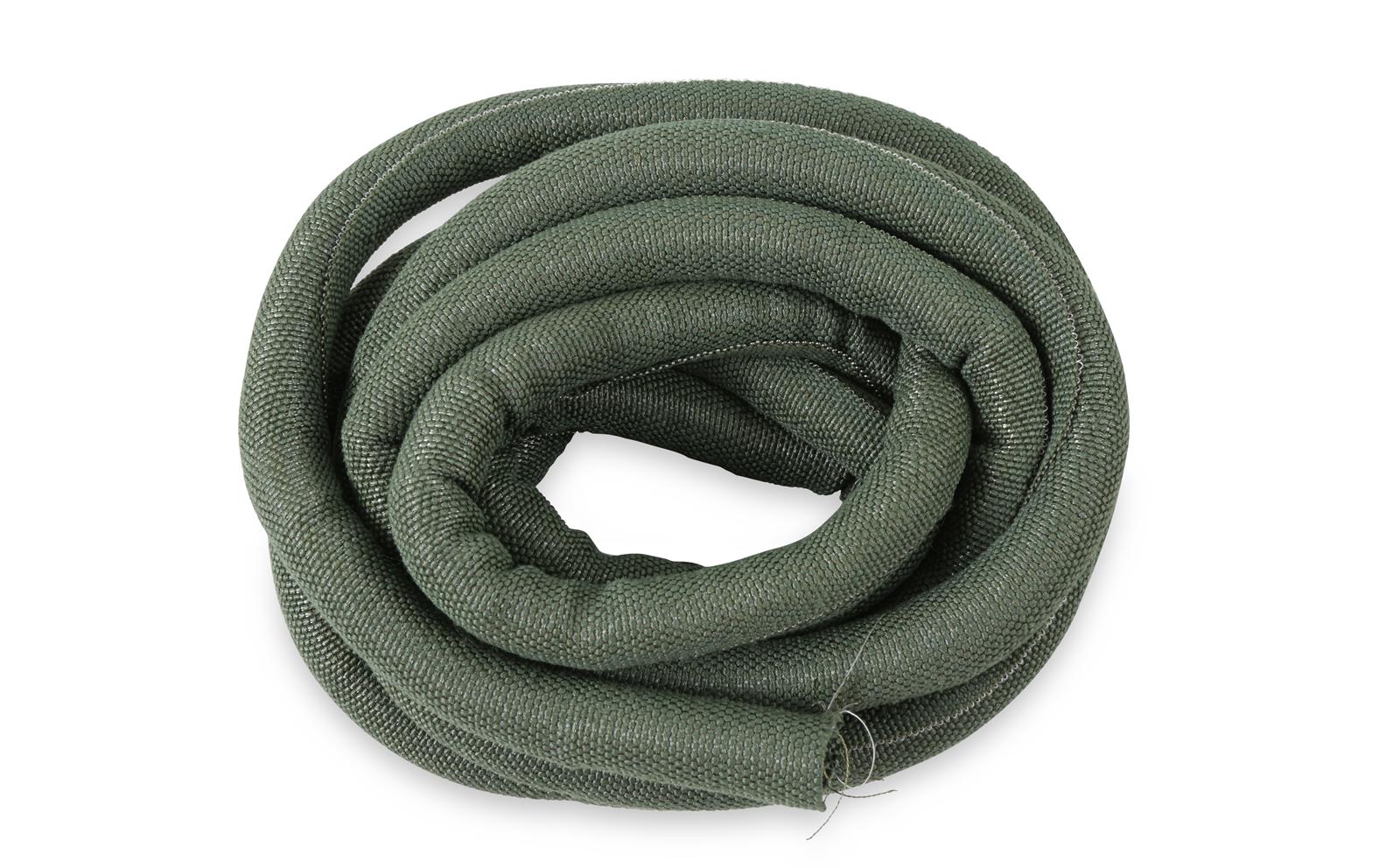Holley EFI Flame Retardant Split-Wire Looms 573-203 Heat Sleeves, EFI, Fire Retardant, Loom, Nomex, Black, Temperature -76 to 390 Degrees F, 0.625 in. ID, 10 ft. Long, Each thumbnail 3