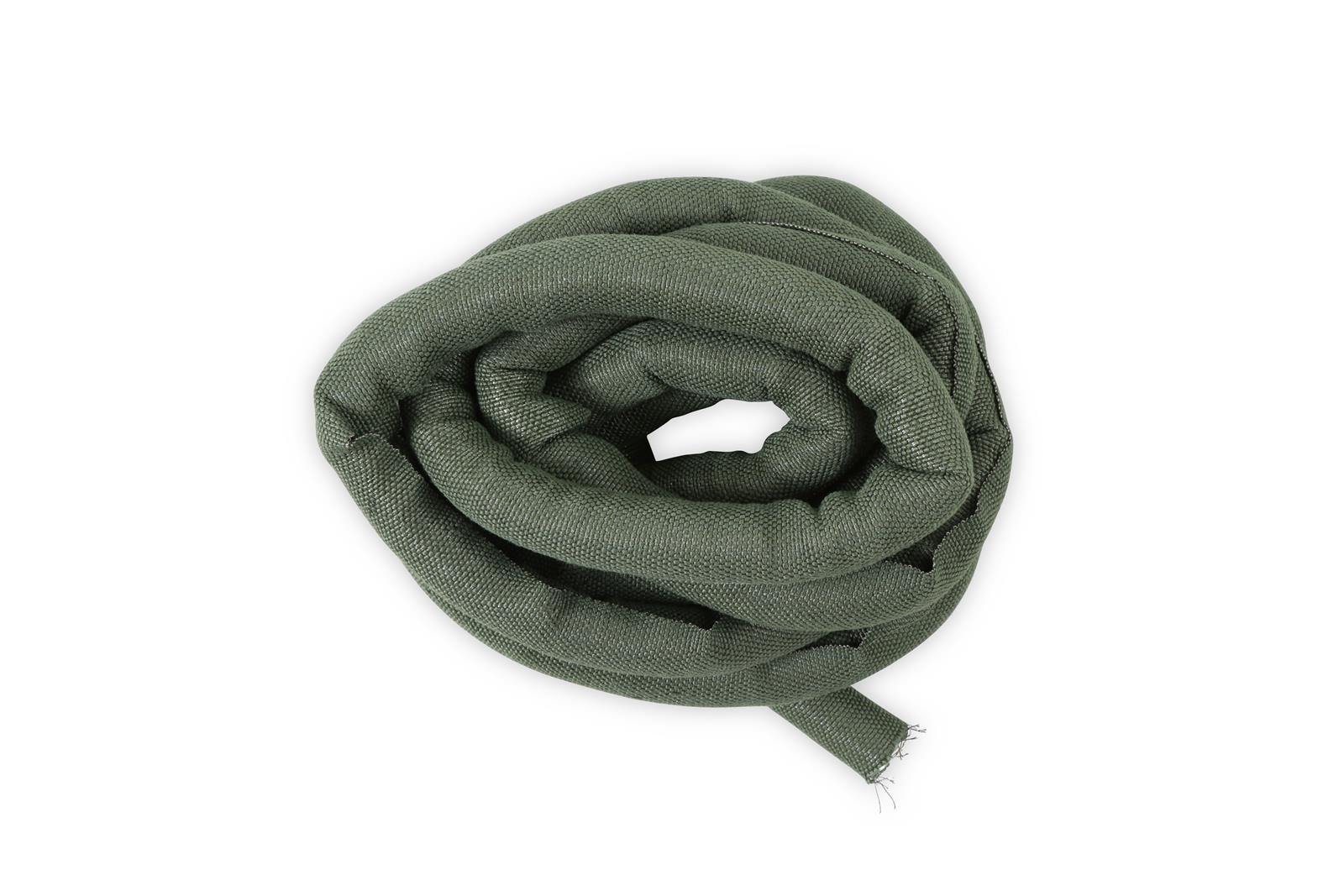 Holley Heat Sleeves 573-205 Sleeves, EFI, Fire Retardant, Split-Wire Loom, Nomex, Black, Temperature -76 to 390 Degrees F, 1.00 in. ID, 10 ft. Long, Each thumbnail 2