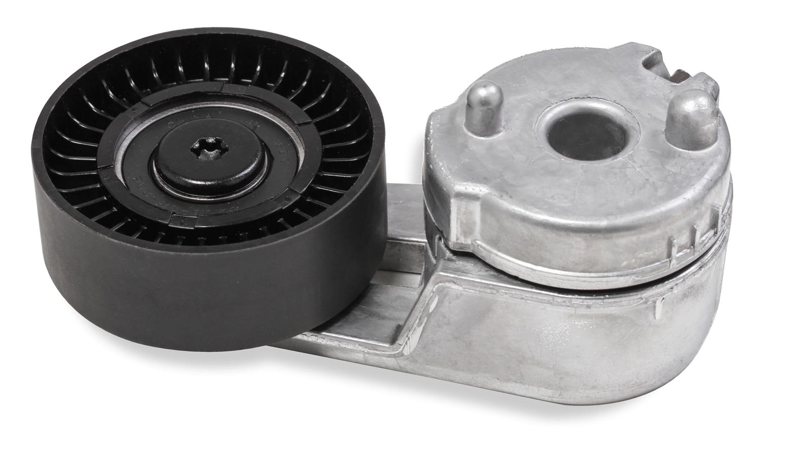 Holley LS Tensioner Assemblies 97-179 Accessory Belt Tensioners, Holley, Replacement, Assembly, Cast Aluminum, Smooth Pulley, for Accessory Drives Only, GM, LS, 4.8-7.0L, Each