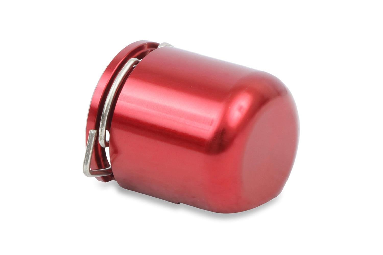 Holley Block-Off Kit for T4 Wet Cooler Feed Ports 97-209 Oil , Mechanical, Holley, LT4 Cooler, Port, Aluminum, Red Anodized, Each thumbnail 3