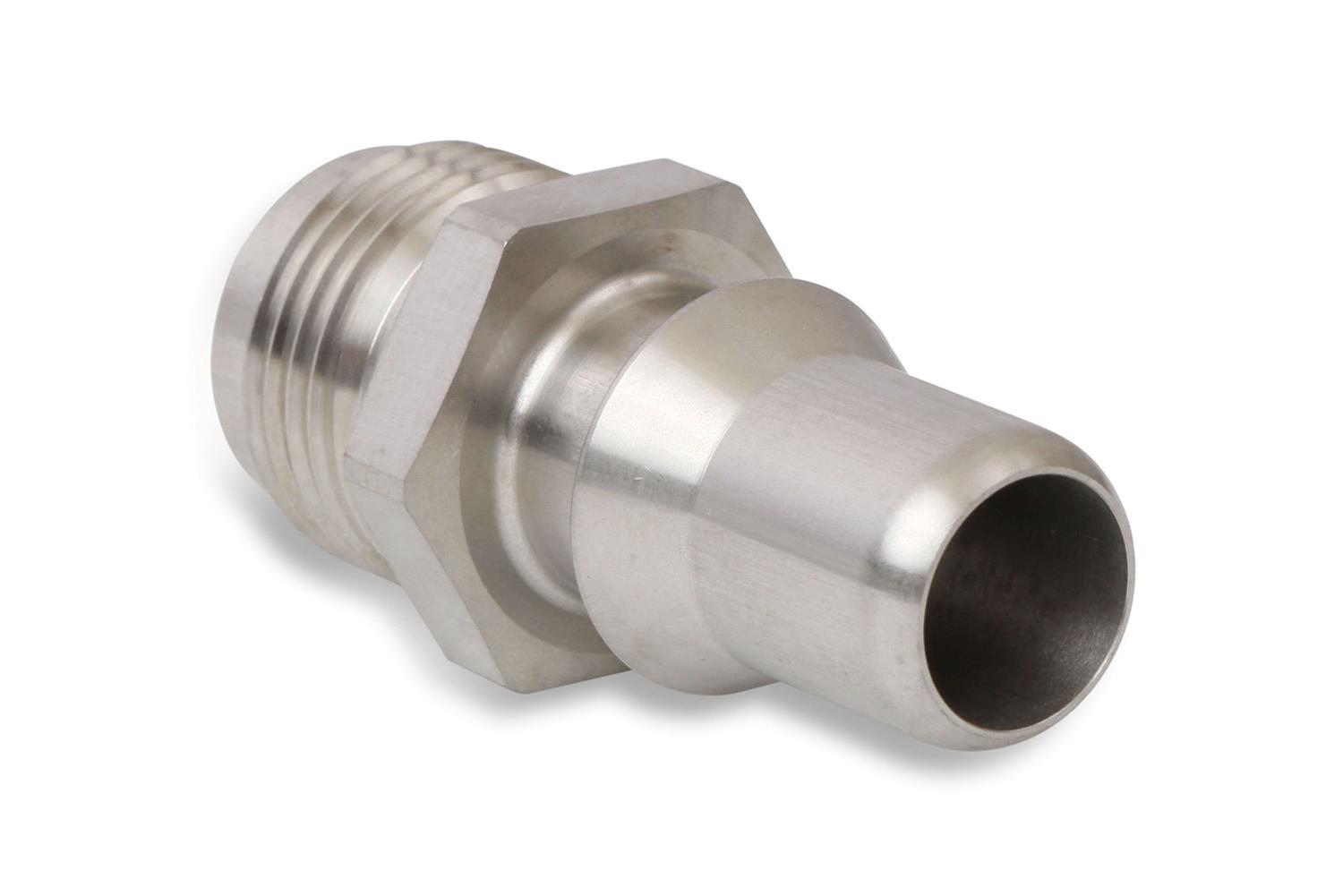 Holley Oil Return Check Valve Adapter Kits 97-212 Fitting, For Use With LT Pans/Accessory Drive Kits, Aluminum, Natural, Kit thumbnail 3
