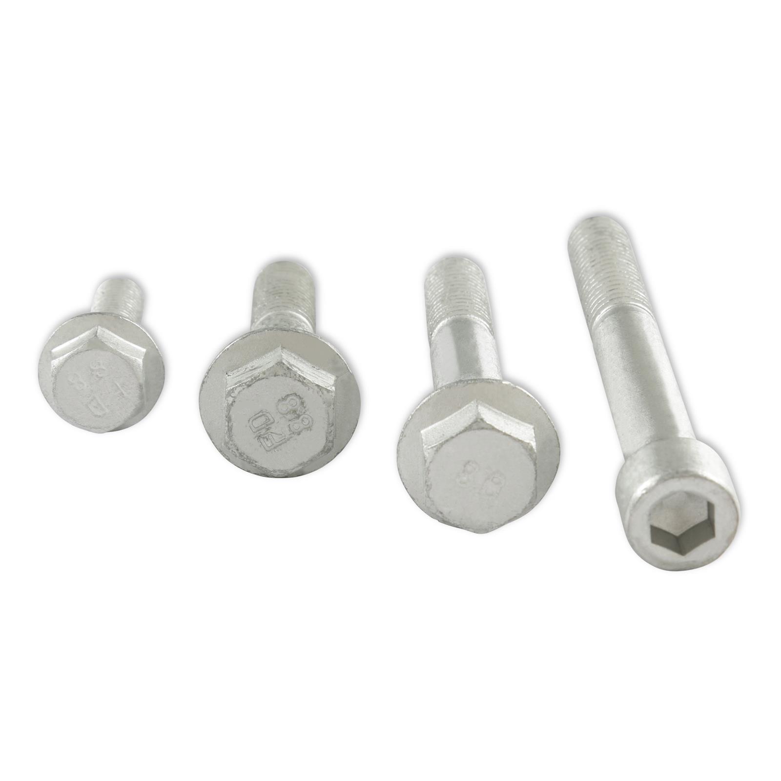Holley LSA Accessory Drive Hardware Kits 97-238 Engine Bracket Components, Replacement, Hardware, Steel, Nickel Finish, Alternator and Power Steering Drive, Chevy, 6.2L, Kit thumbnail 5